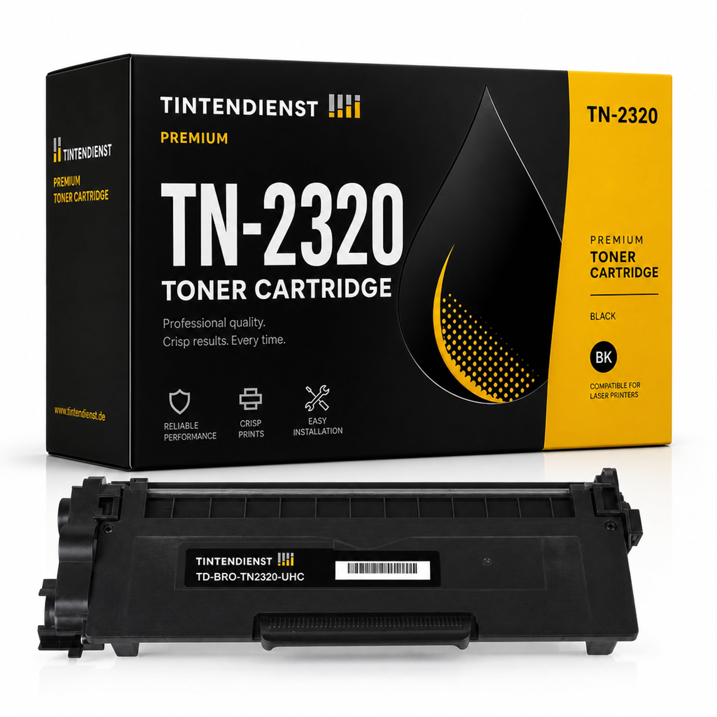 Toner kompatibel zu Brother TN-2320 XL, schwarz