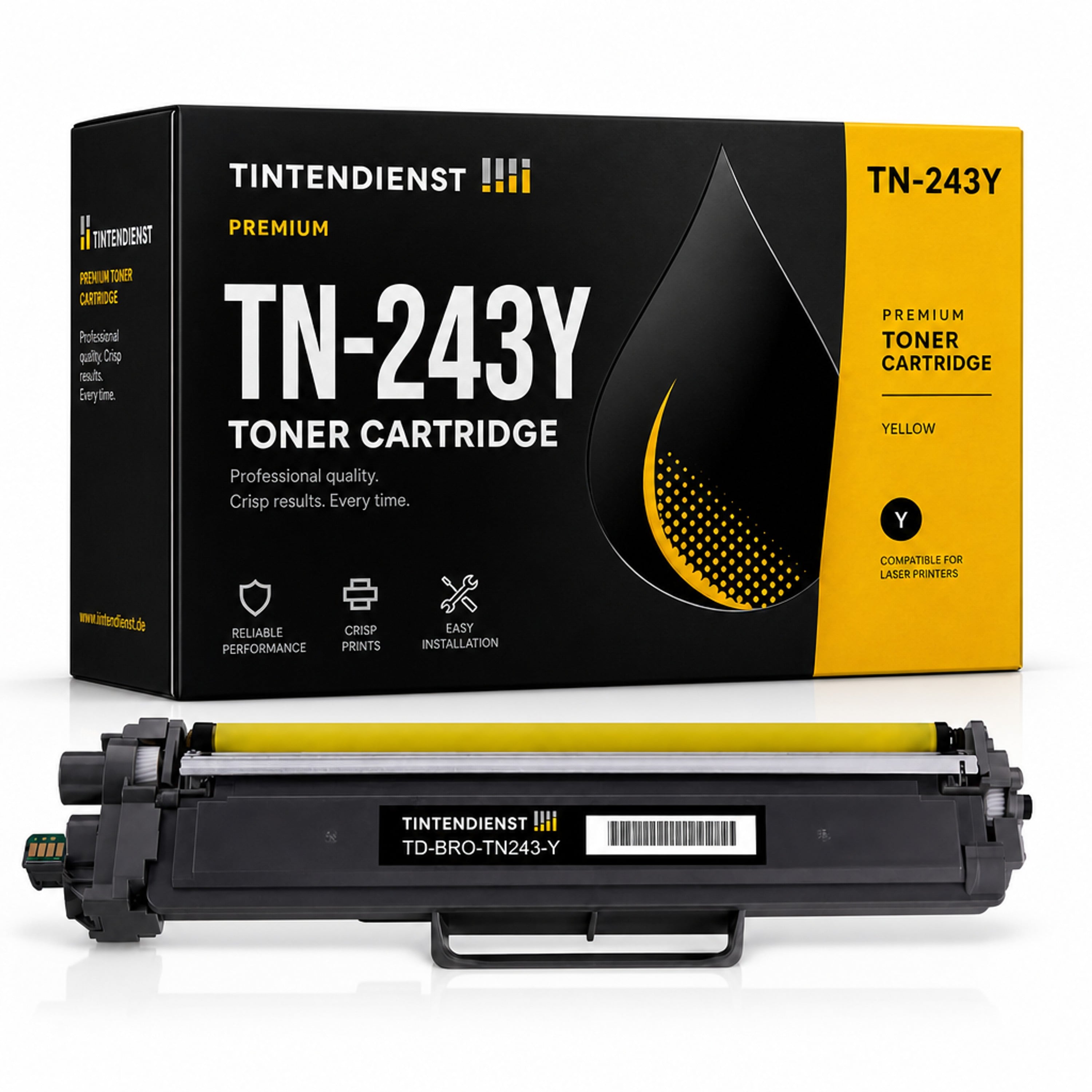 Toner kompatibel zu Brother TN-243Y, gelb