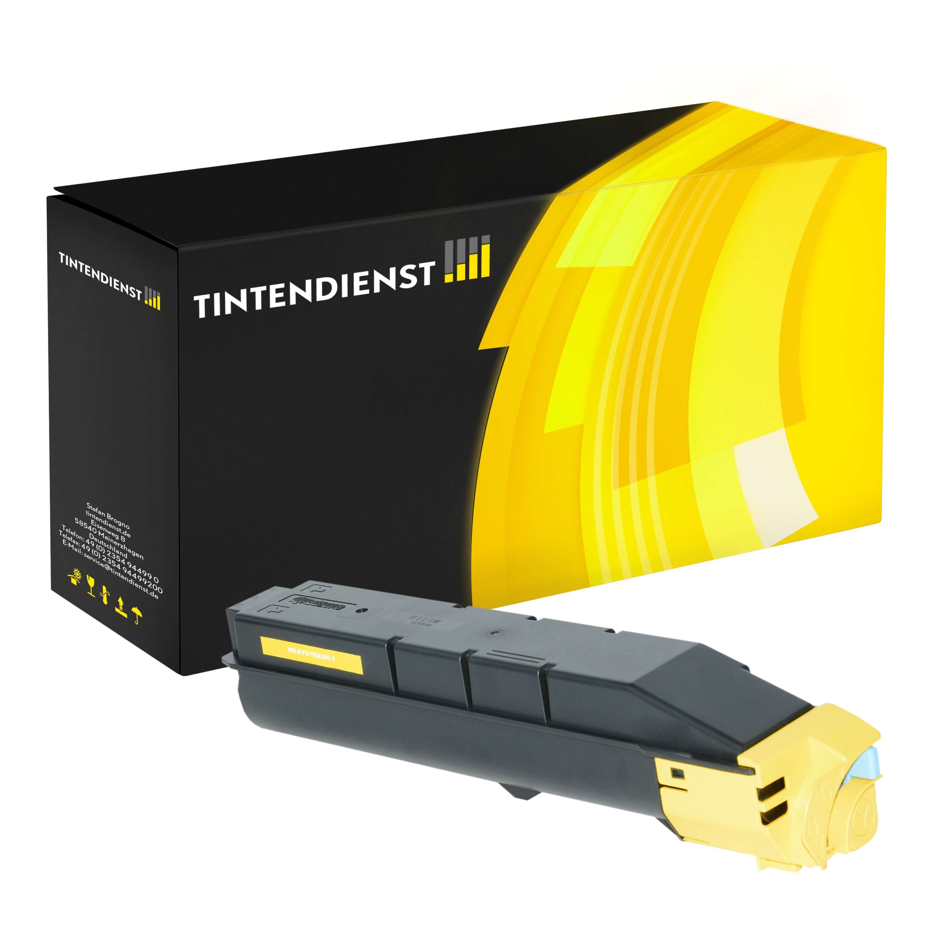 Toner kompatibel zu Kyocera TK-8305Y, gelb