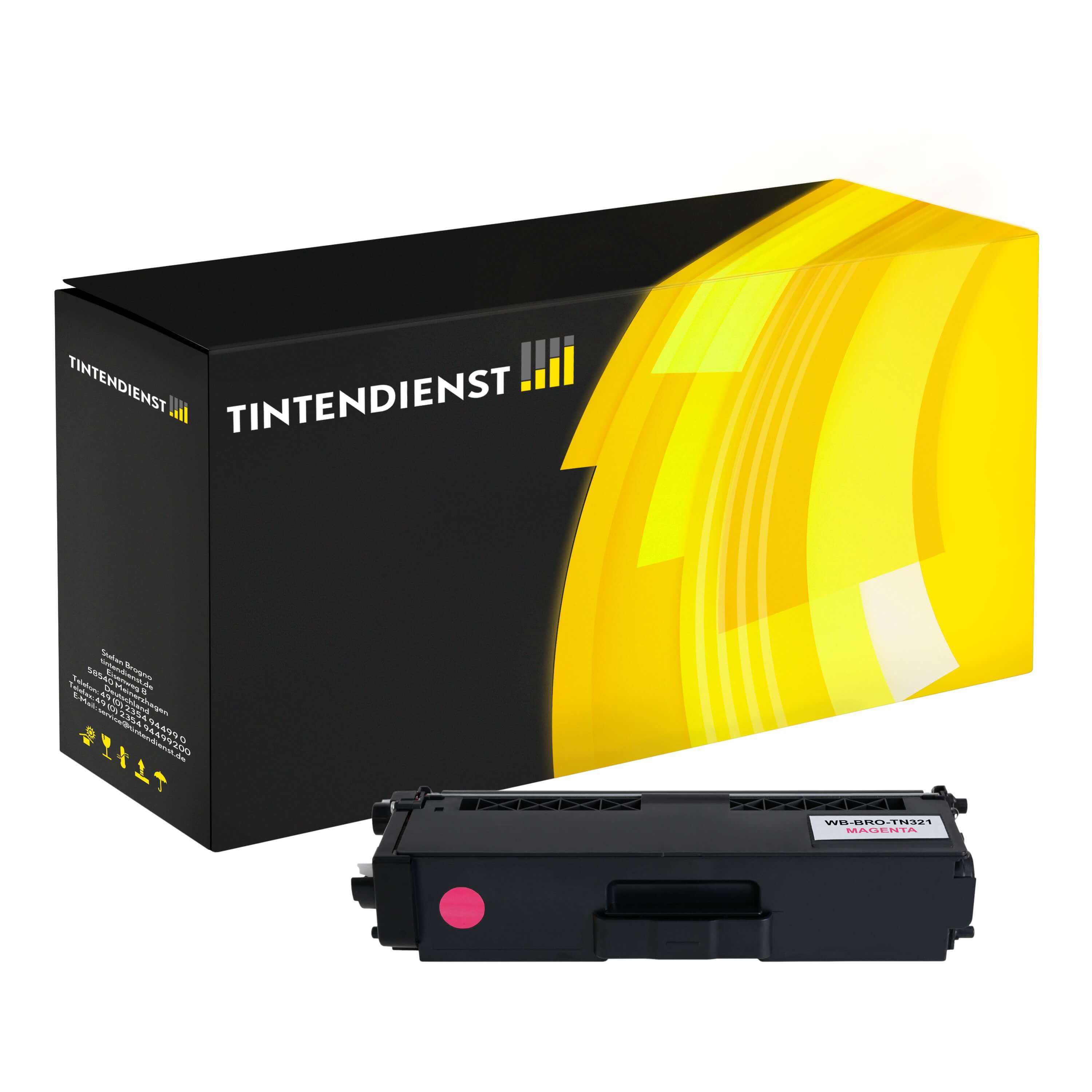 Toner kompatibel zu Brother TN-321M, magenta