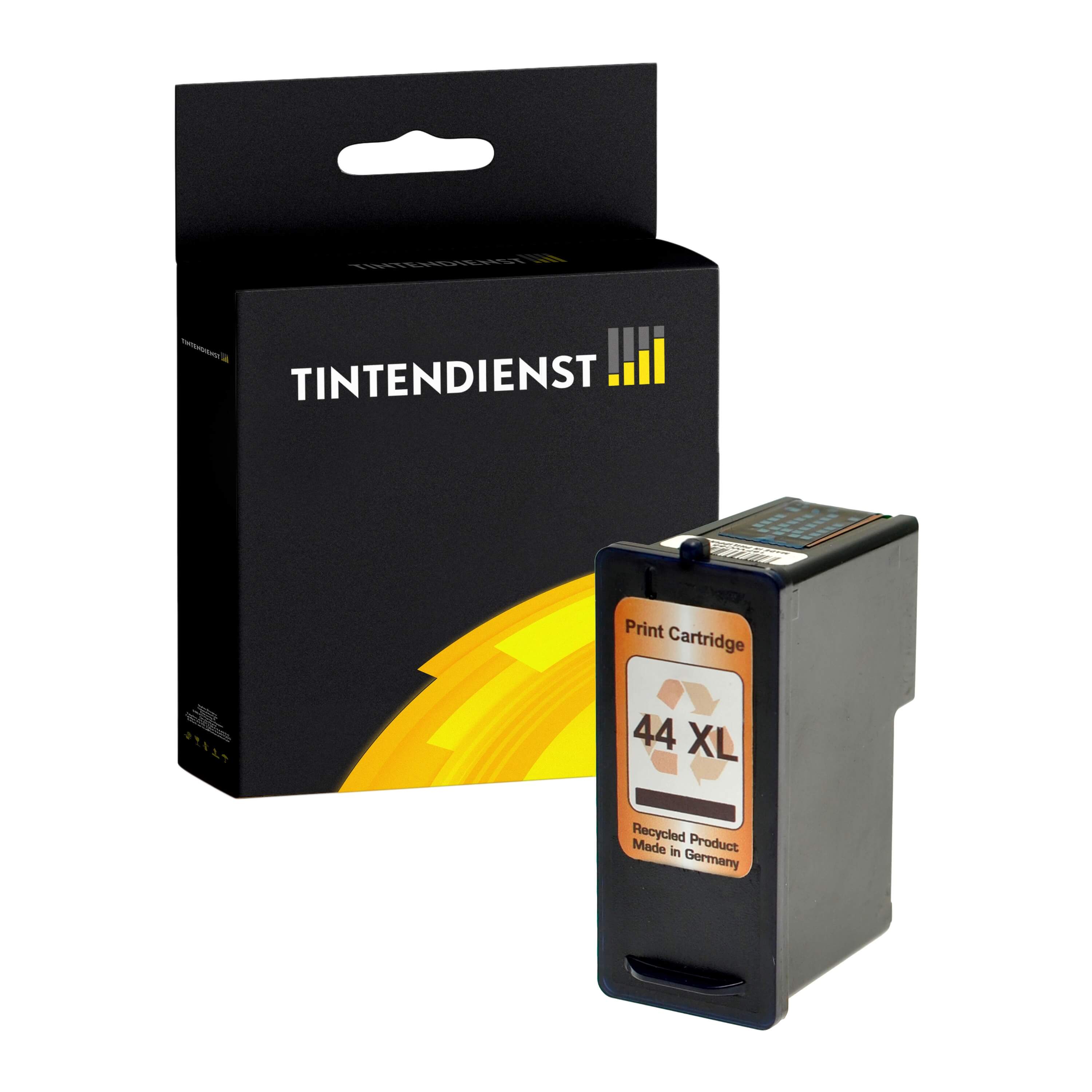 Tintendienst kompatibel für Lexmark Tintenpatrone 18Y0144E / 44XL Schwarz
