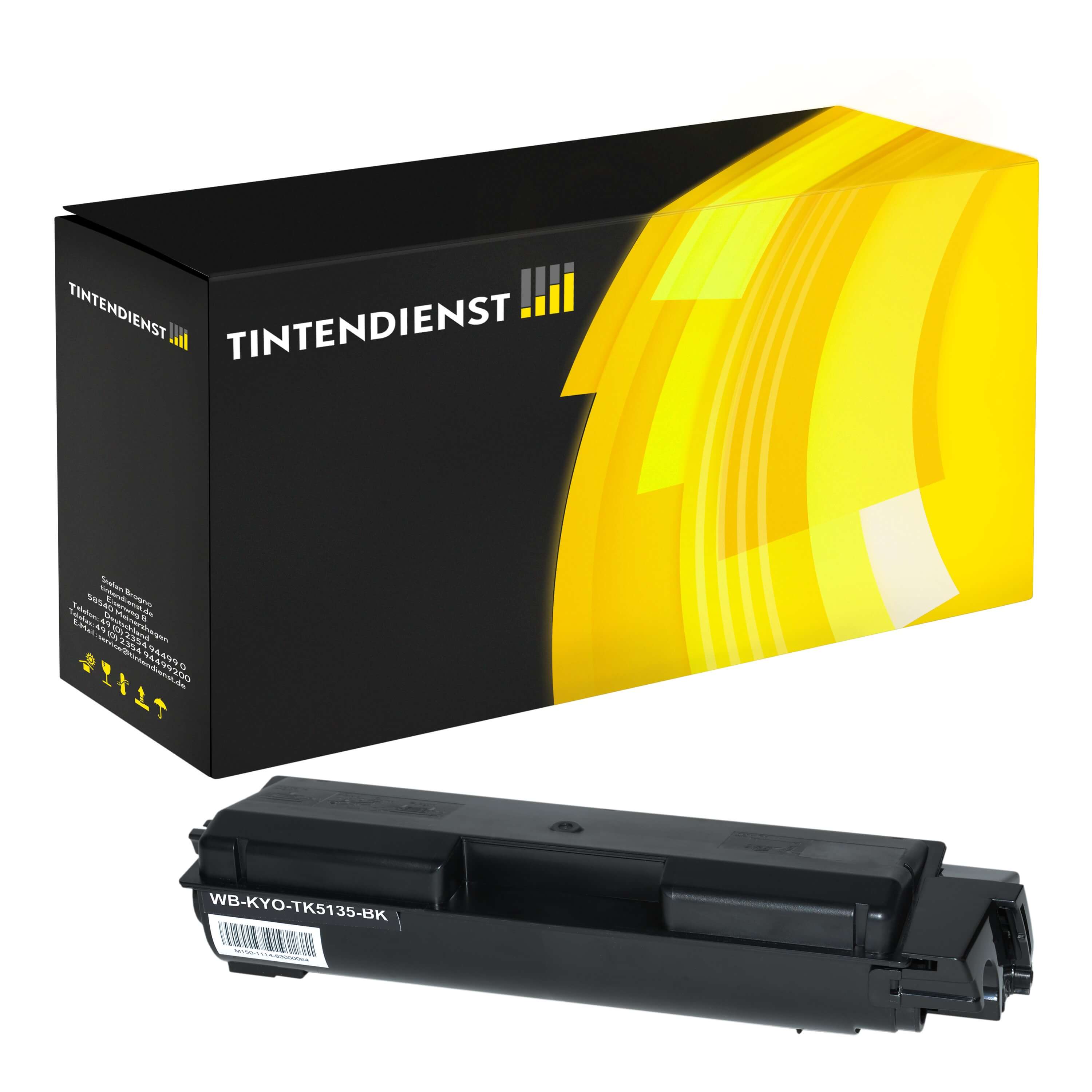 Toner kompatibel zu Kyocera TK-5135K, schwarz