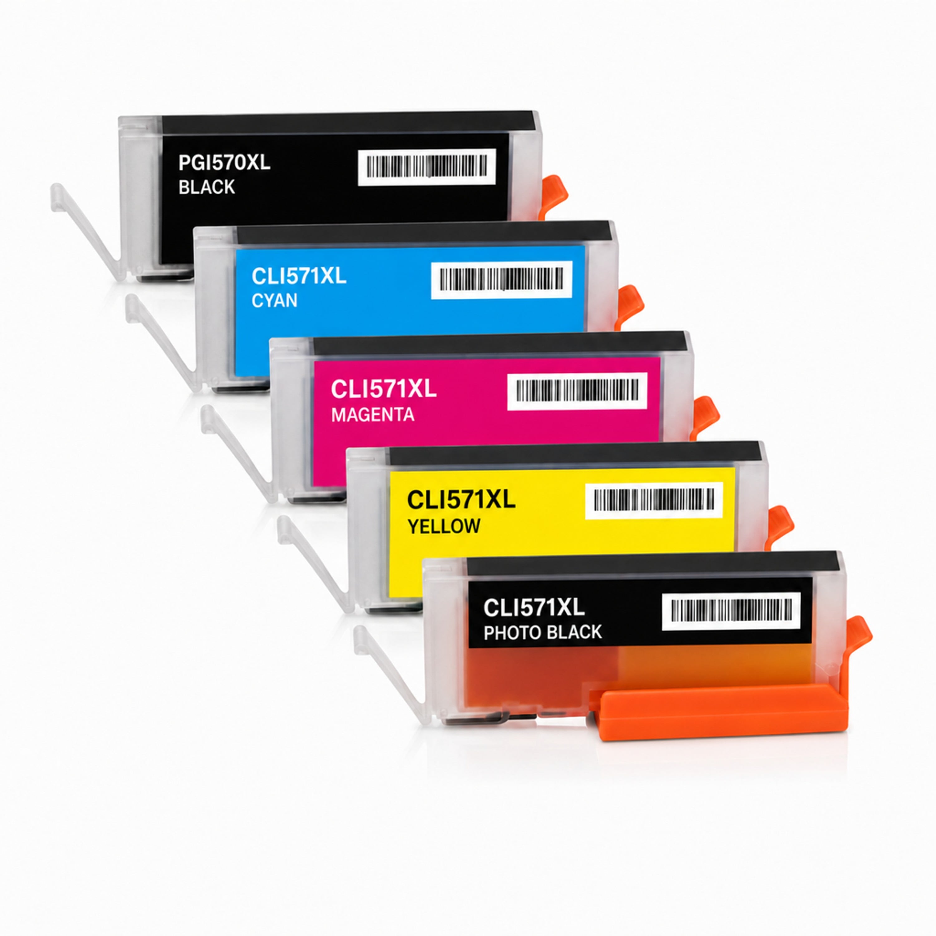 Multipack - Druckerpatrone ersetzt Canon 0318C001 XL, 5 Patronen