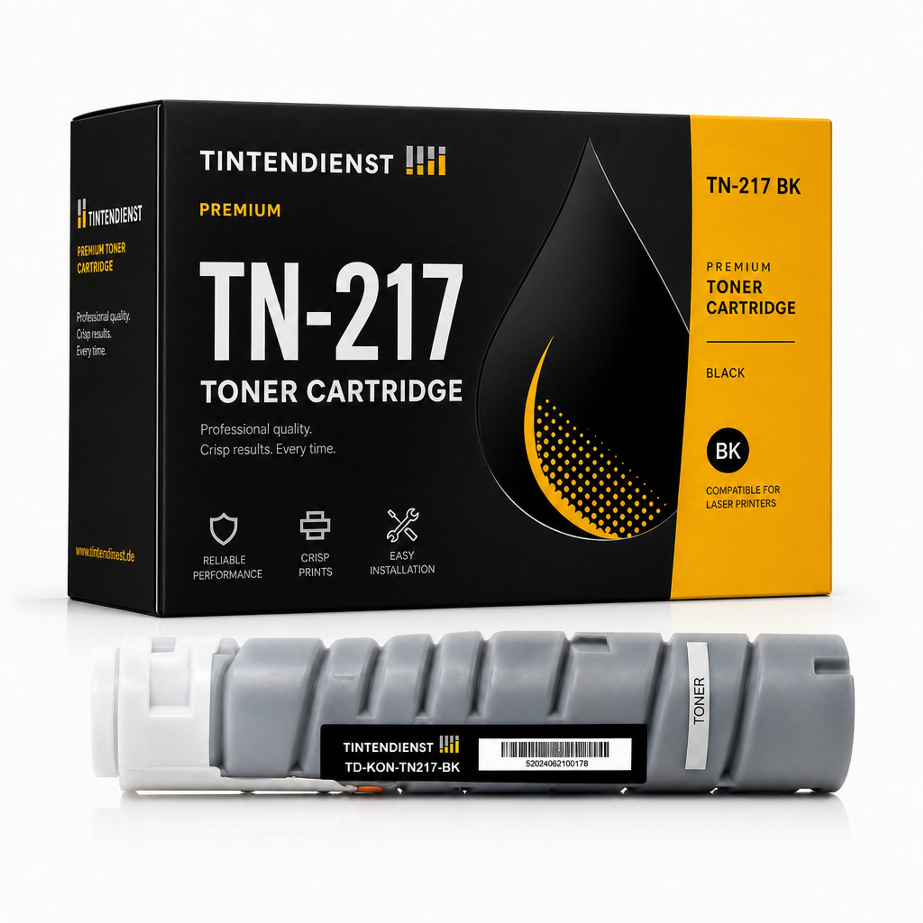 Toner kompatibel zu Konica Minolta TN-217, schwarz