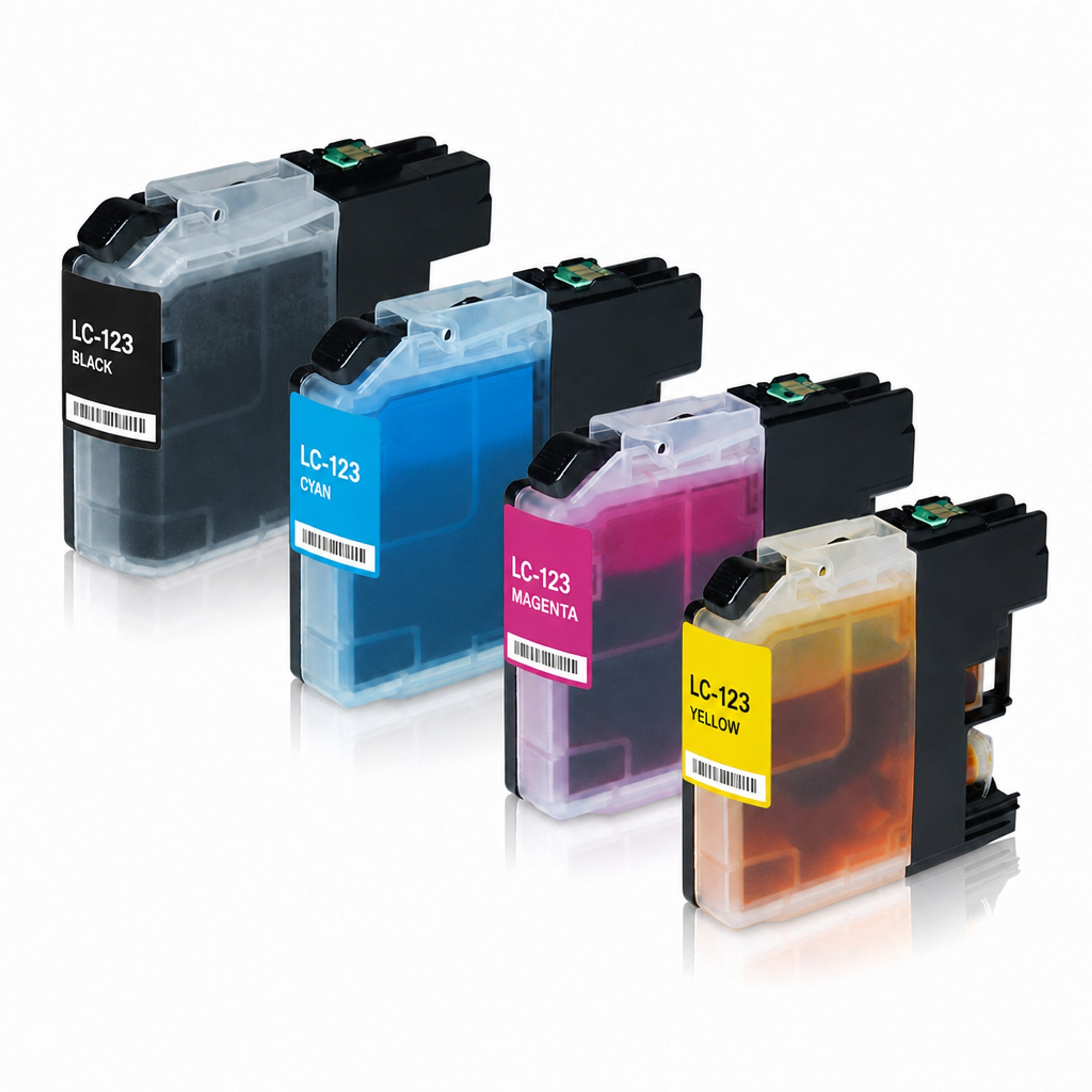 Multipack - Druckerpatrone ersetzt Brother LC-123 XL, 4 Patronen