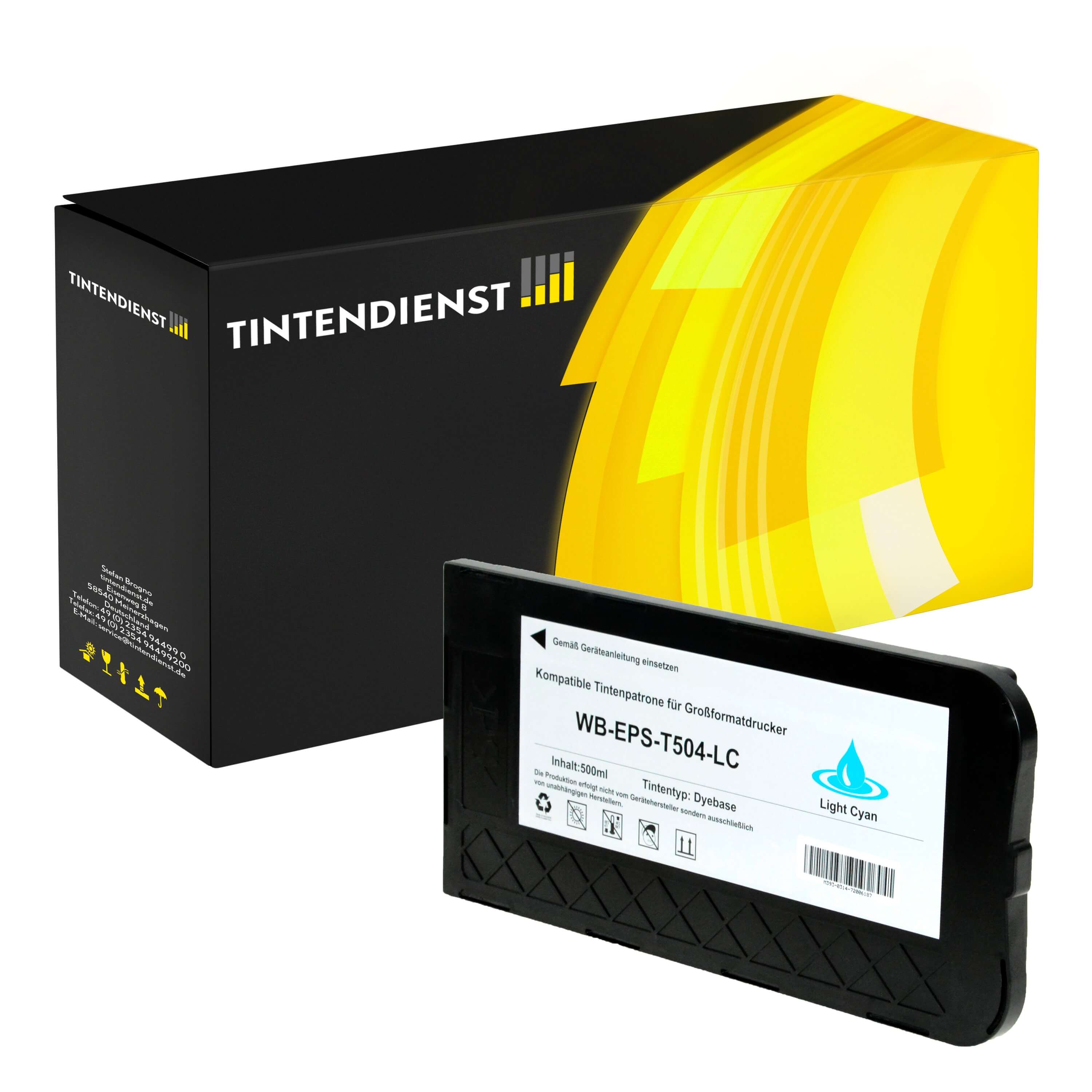 Druckerpatrone kompatibel zu Epson C13T504011, light cyan