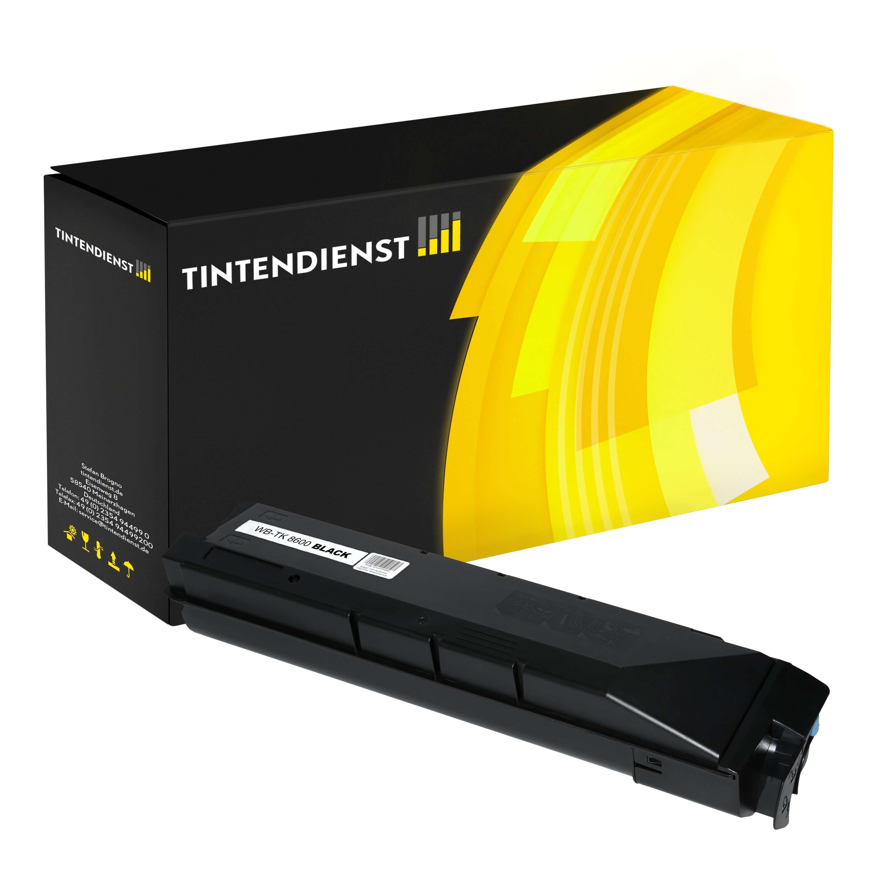 Toner kompatibel zu Kyocera TK-8600K, schwarz