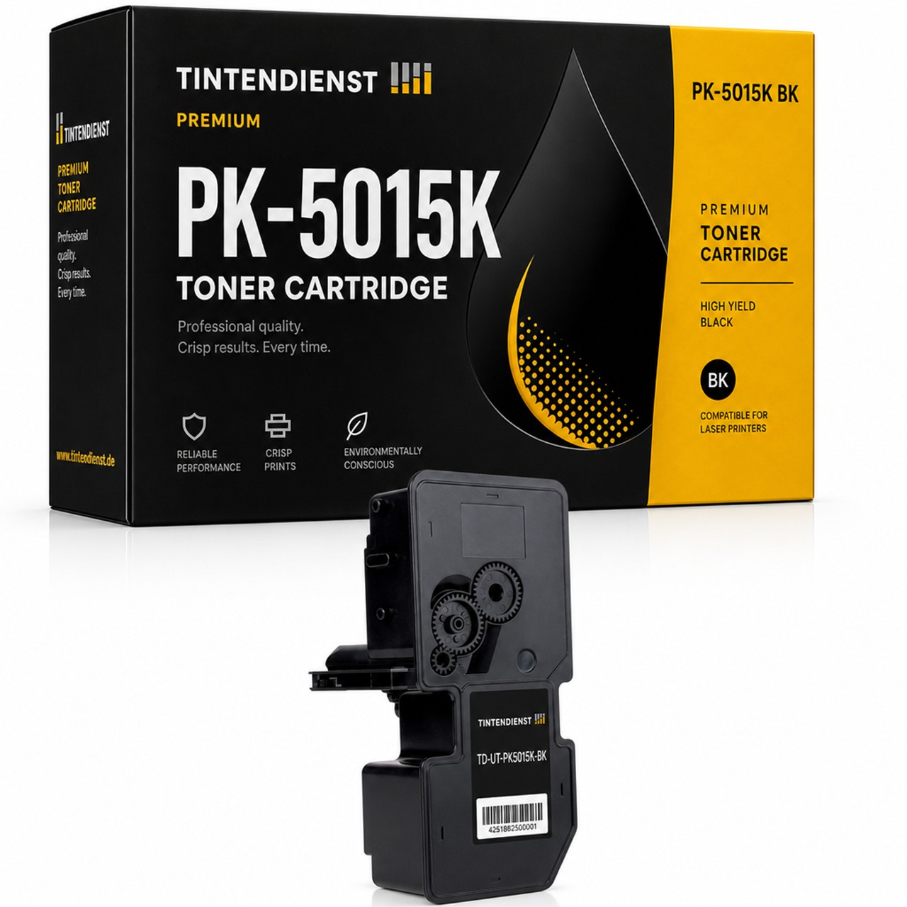 Toner kompatibel zu Utax PK-5015K, schwarz