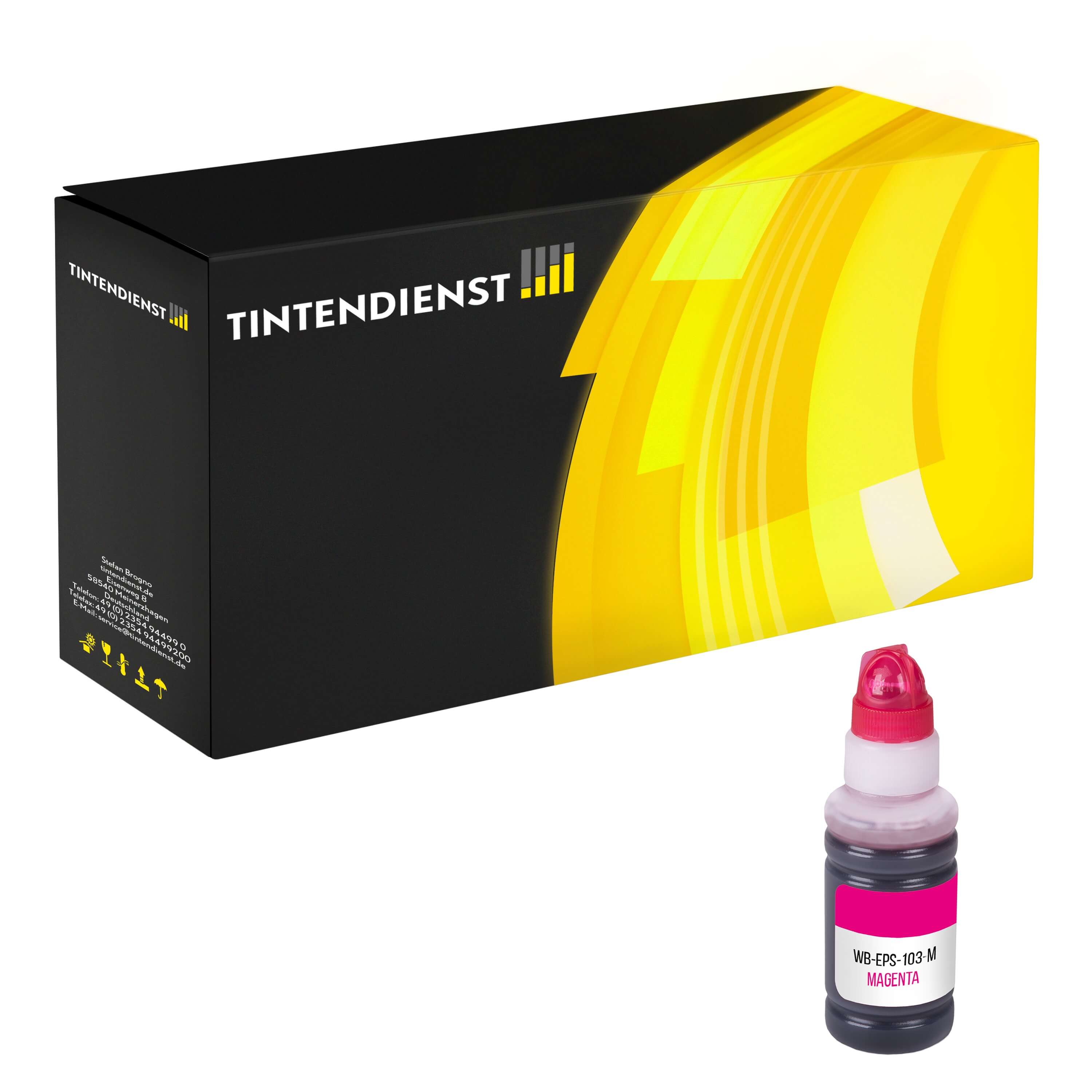 Tintentank kompatibel zu Epson 103, magenta