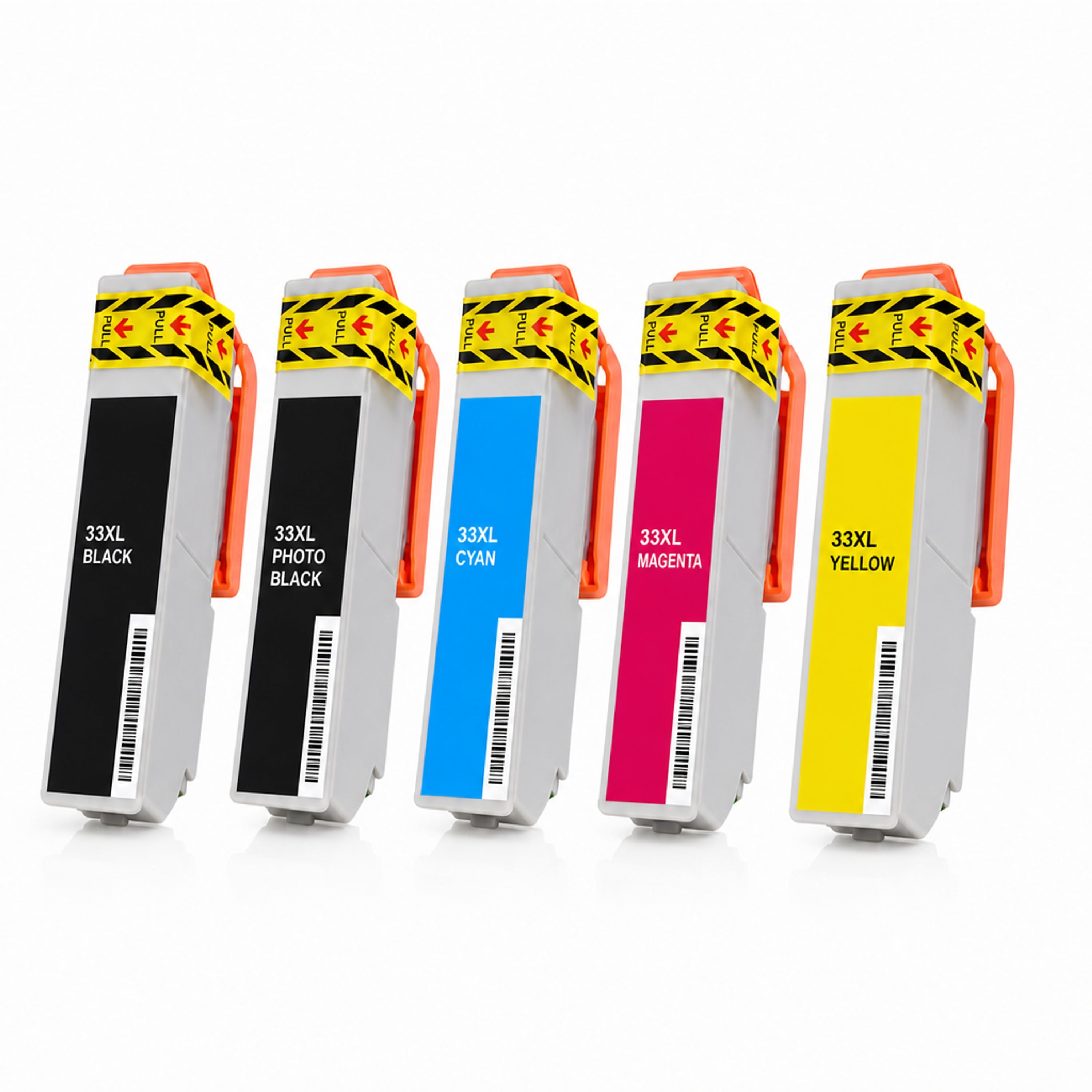 Multipack - Druckerpatrone ersetzt Epson C13T33414010, 5 Patronen