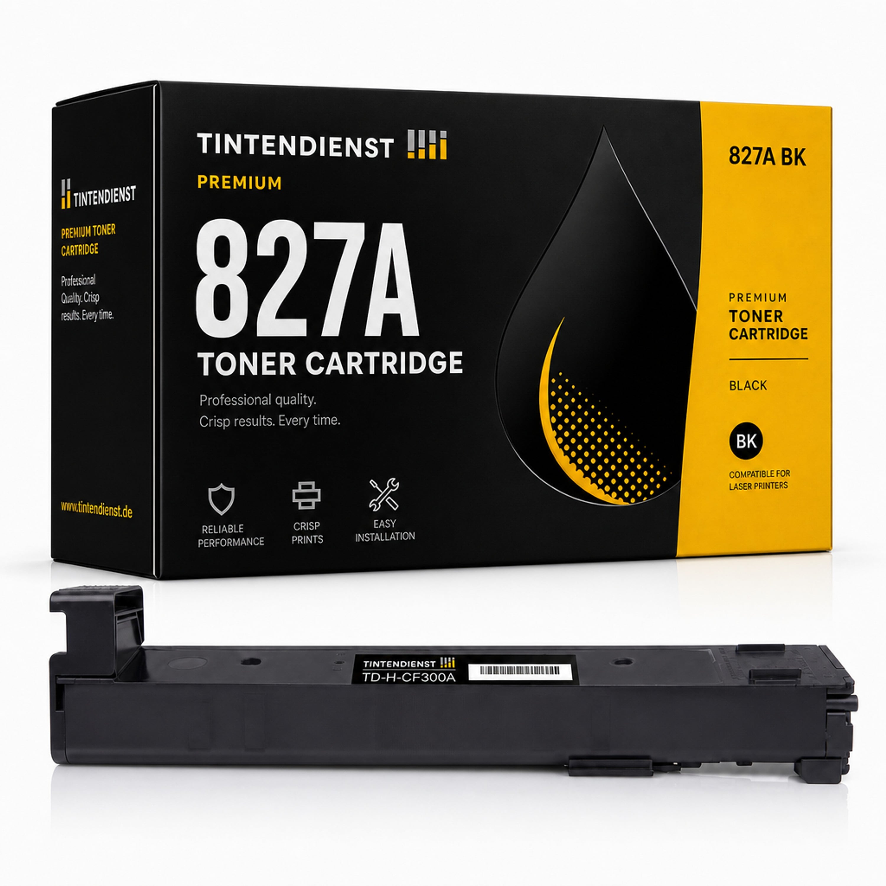Toner kompatibel zu HP 827A, schwarz