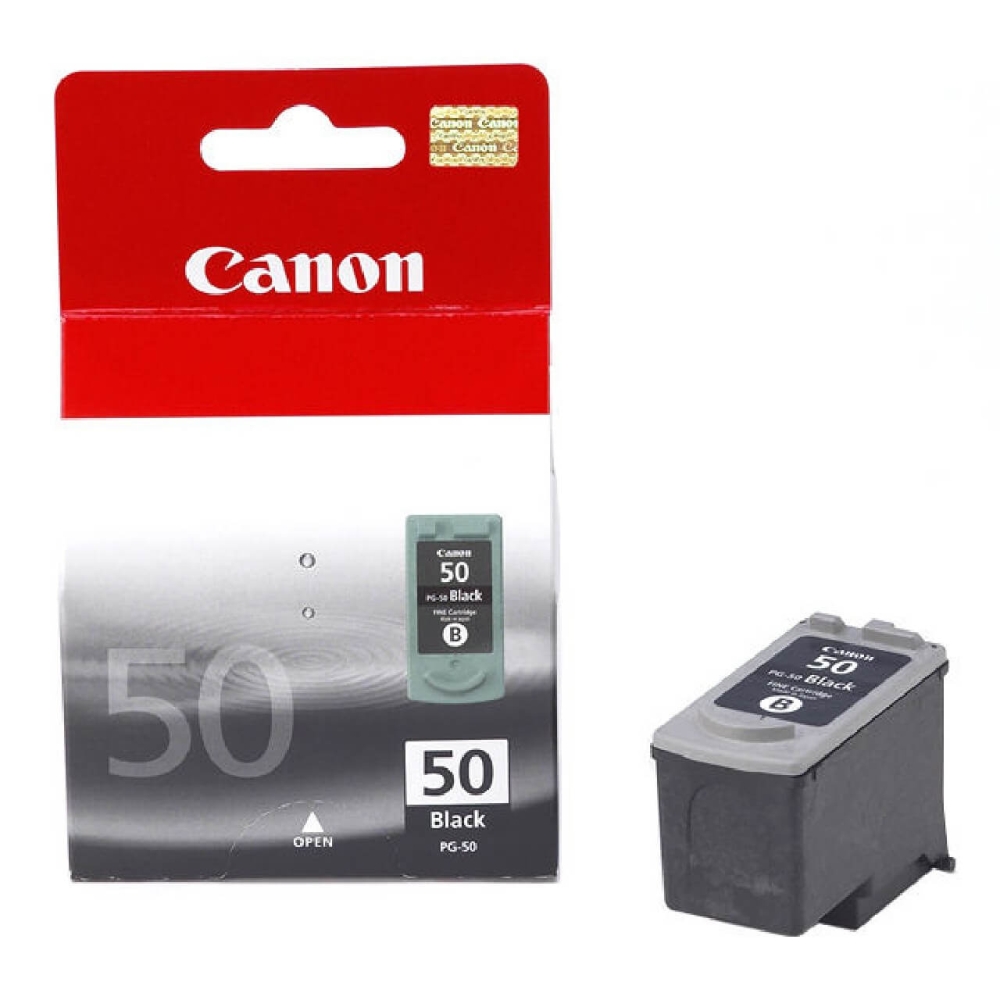 Original Canon Tintenpatrone 0616B001 / PG-50 Schwarz
