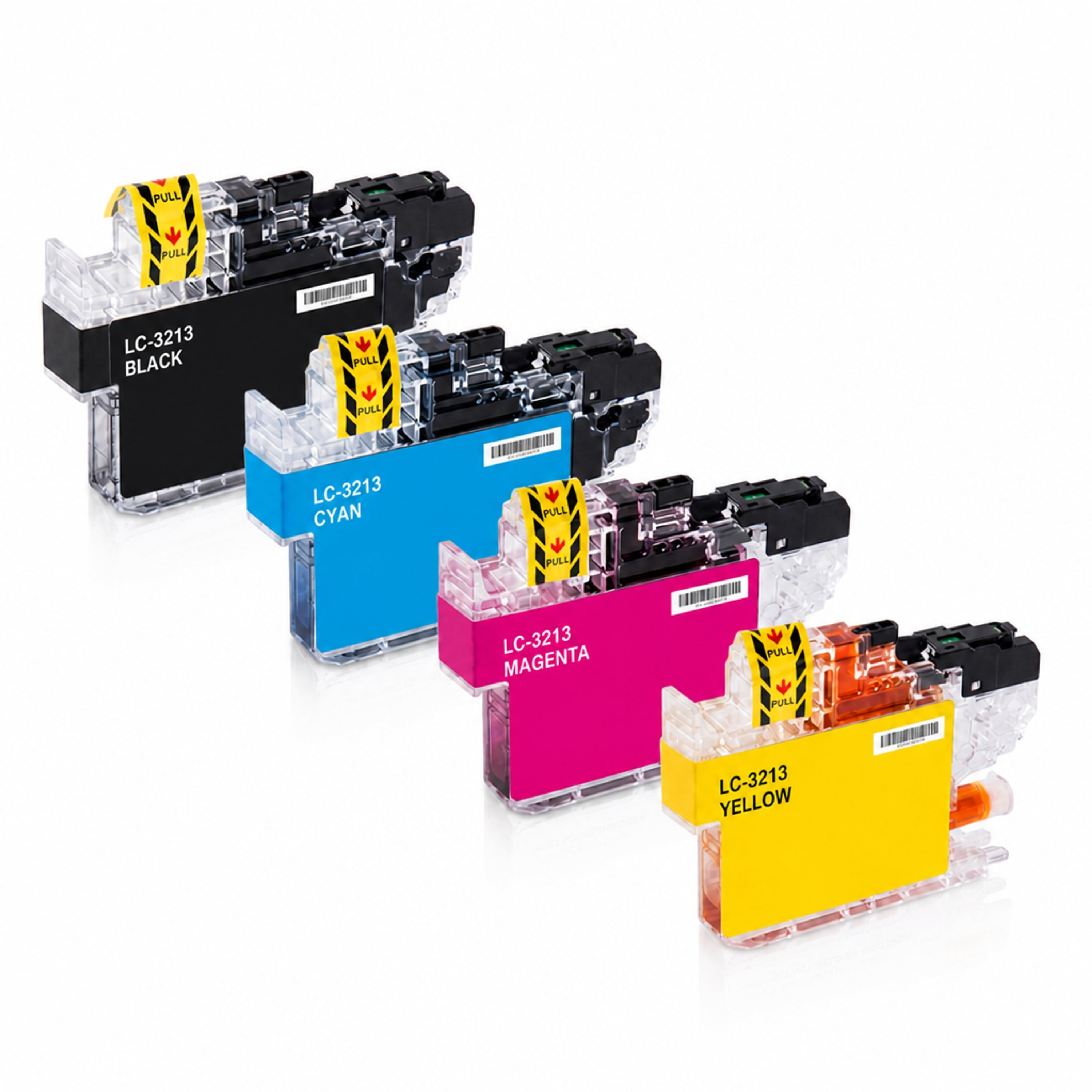 Multipack - Druckerpatrone ersetzt Brother LC-3213, 4 Patronen