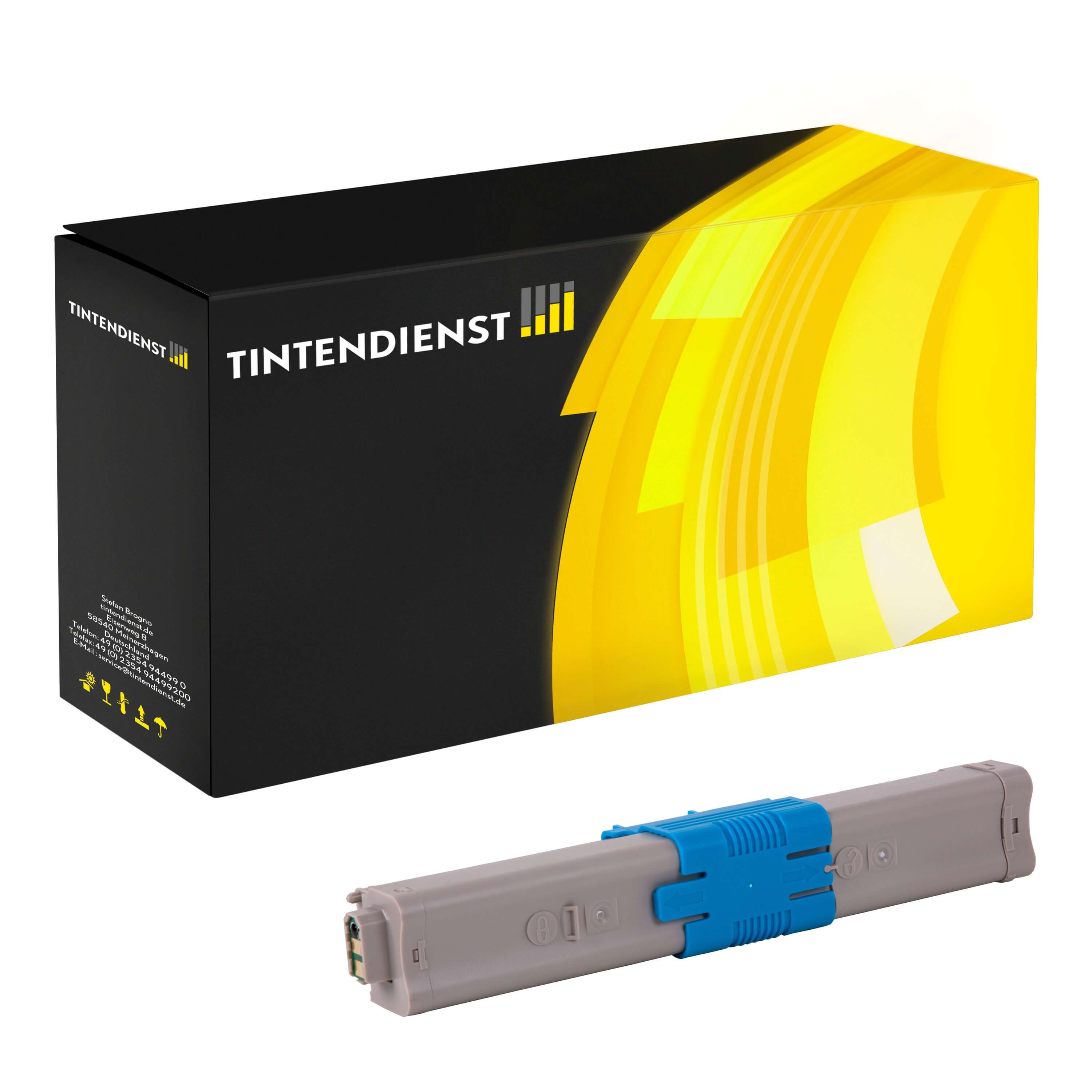 Toner kompatibel zu OKI 46490607, cyan