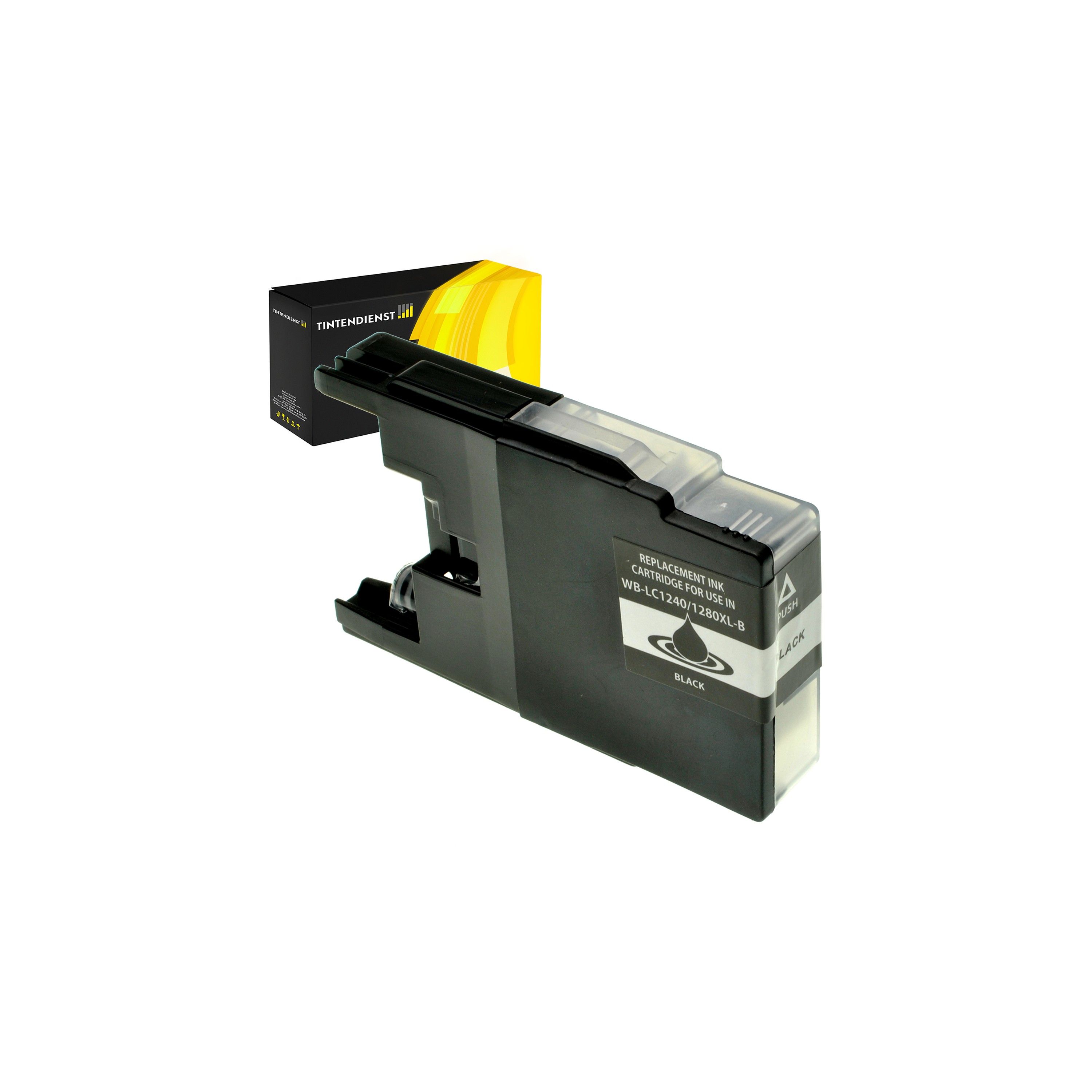 Tintendienst kompatibel für Brother Tintenpatrone LC-1240BK Schwarz
