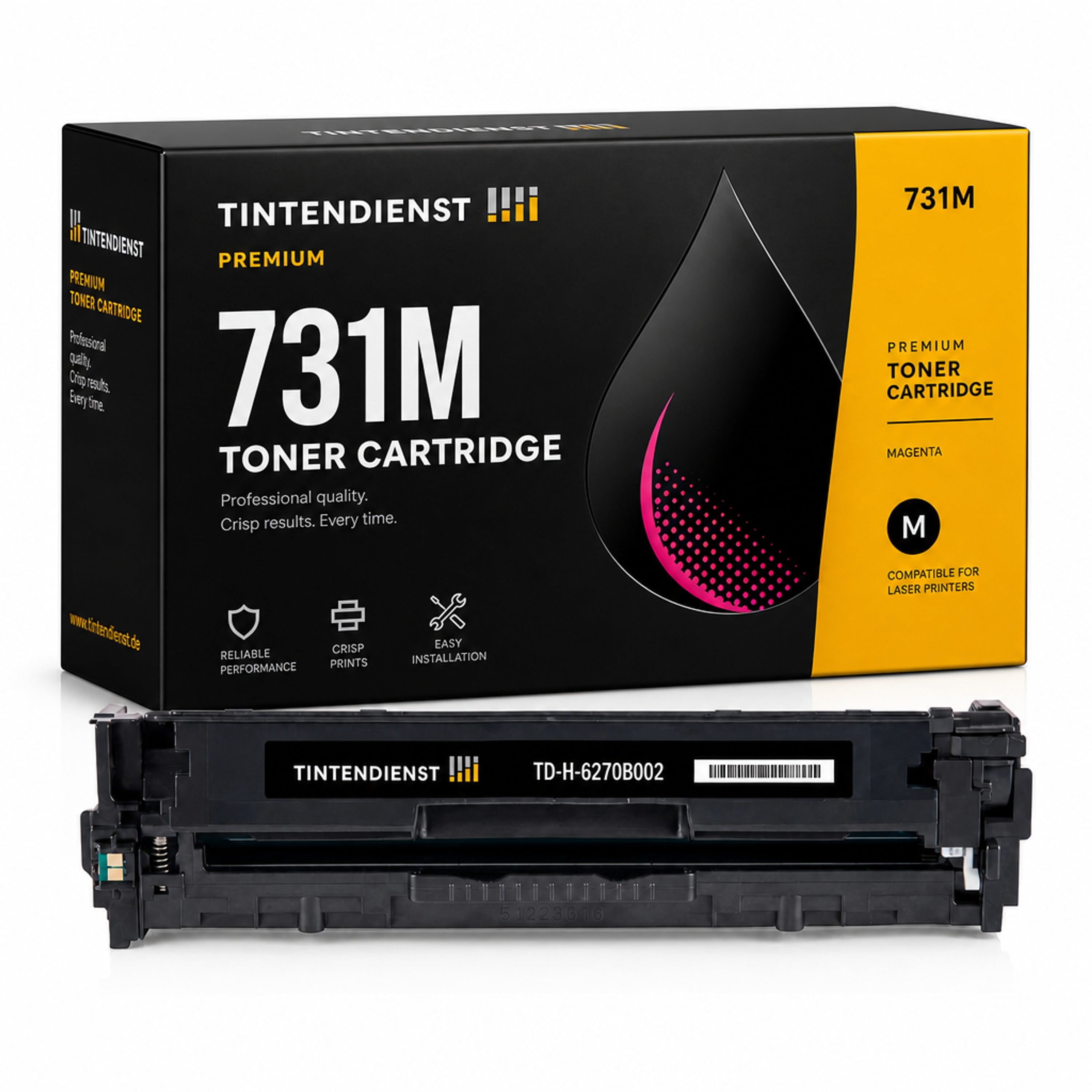 Toner kompatibel zu Canon 731M, magenta