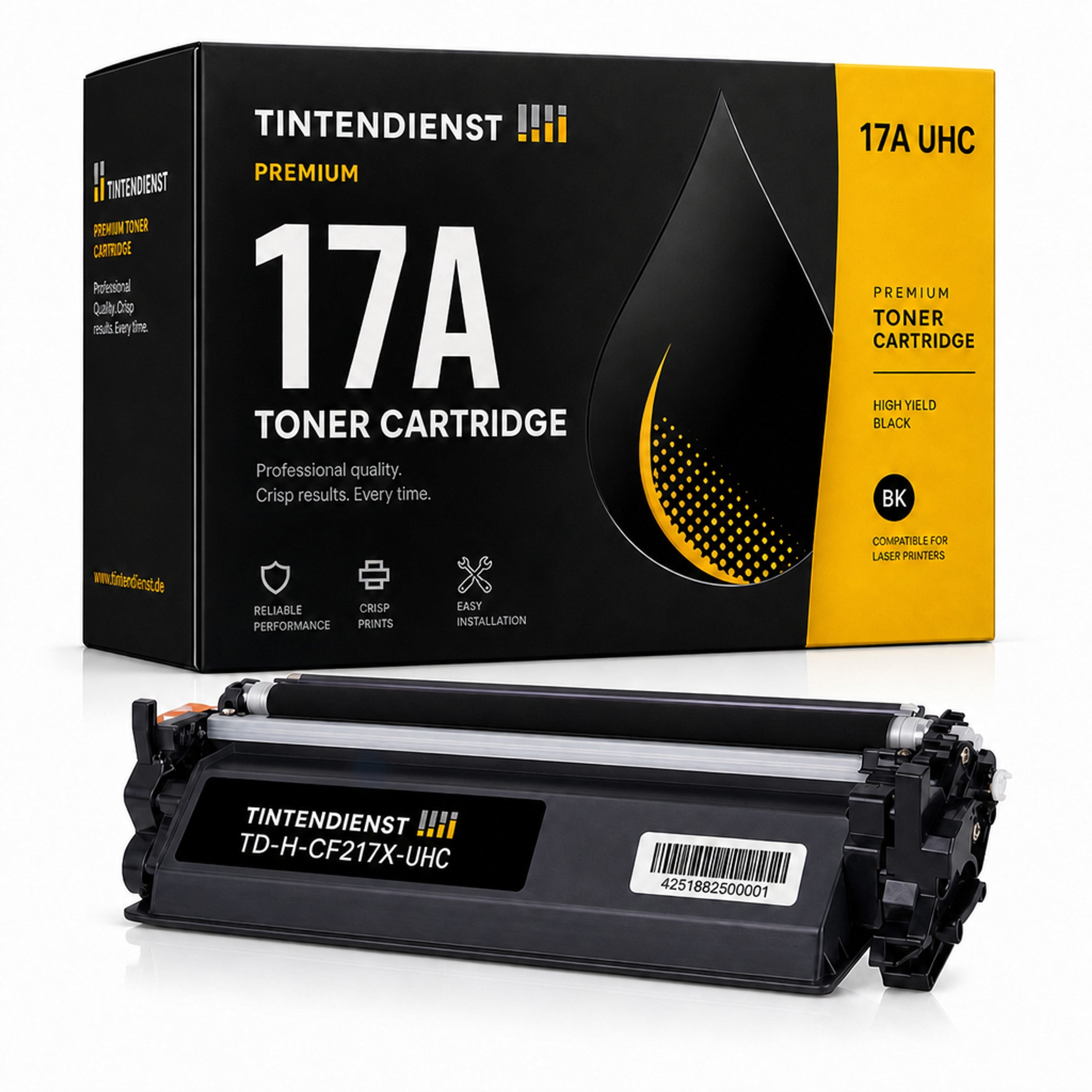 Toner kompatibel zu HP 17A XXL, schwarz