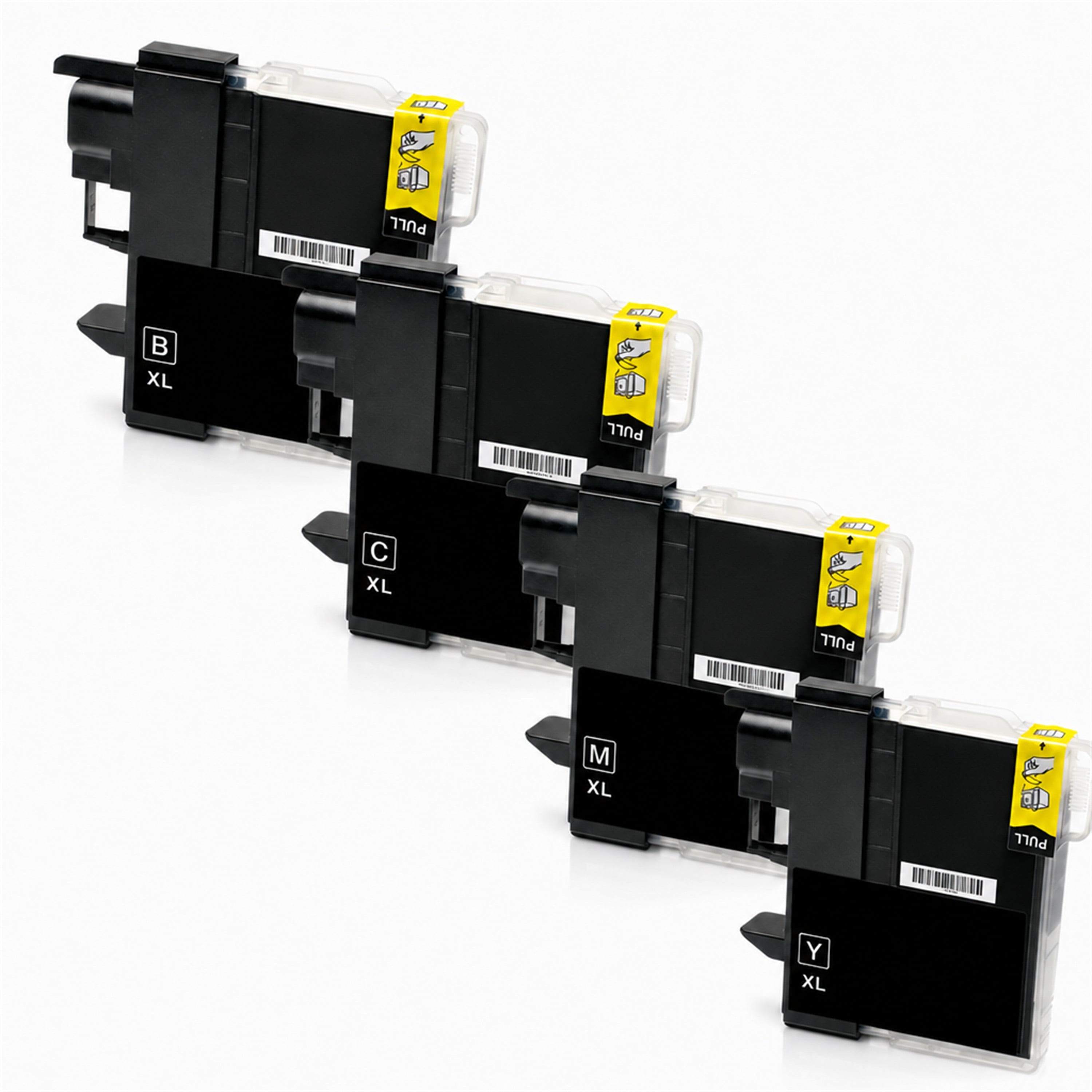 Multipack - Druckerpatrone ersetzt Brother LC-1100, 4 Patronen