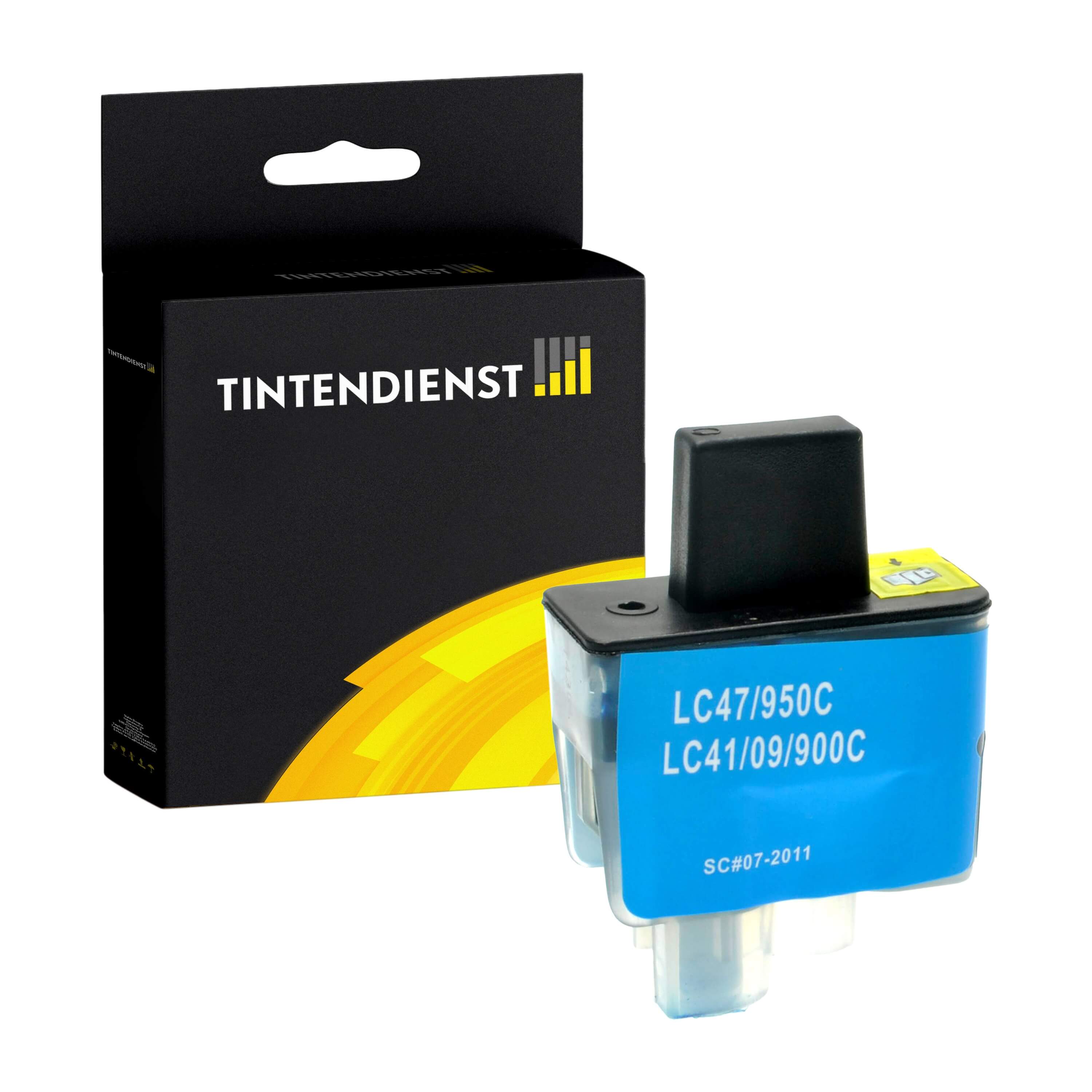 Tintendienst kompatibel für Brother Tintenpatrone LC-900C Cyan