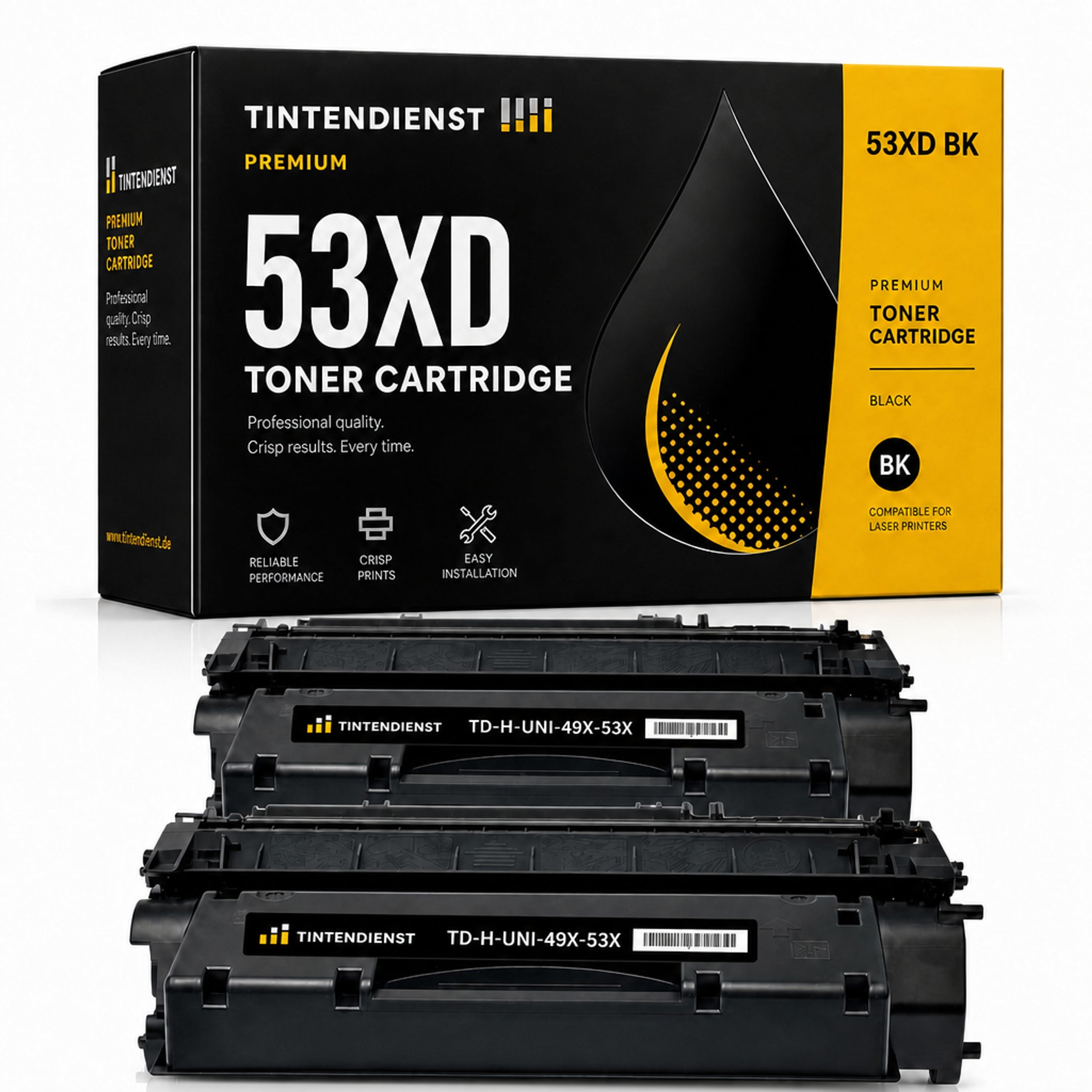 Set kompatibel zu HP 53XD, 2 Toner