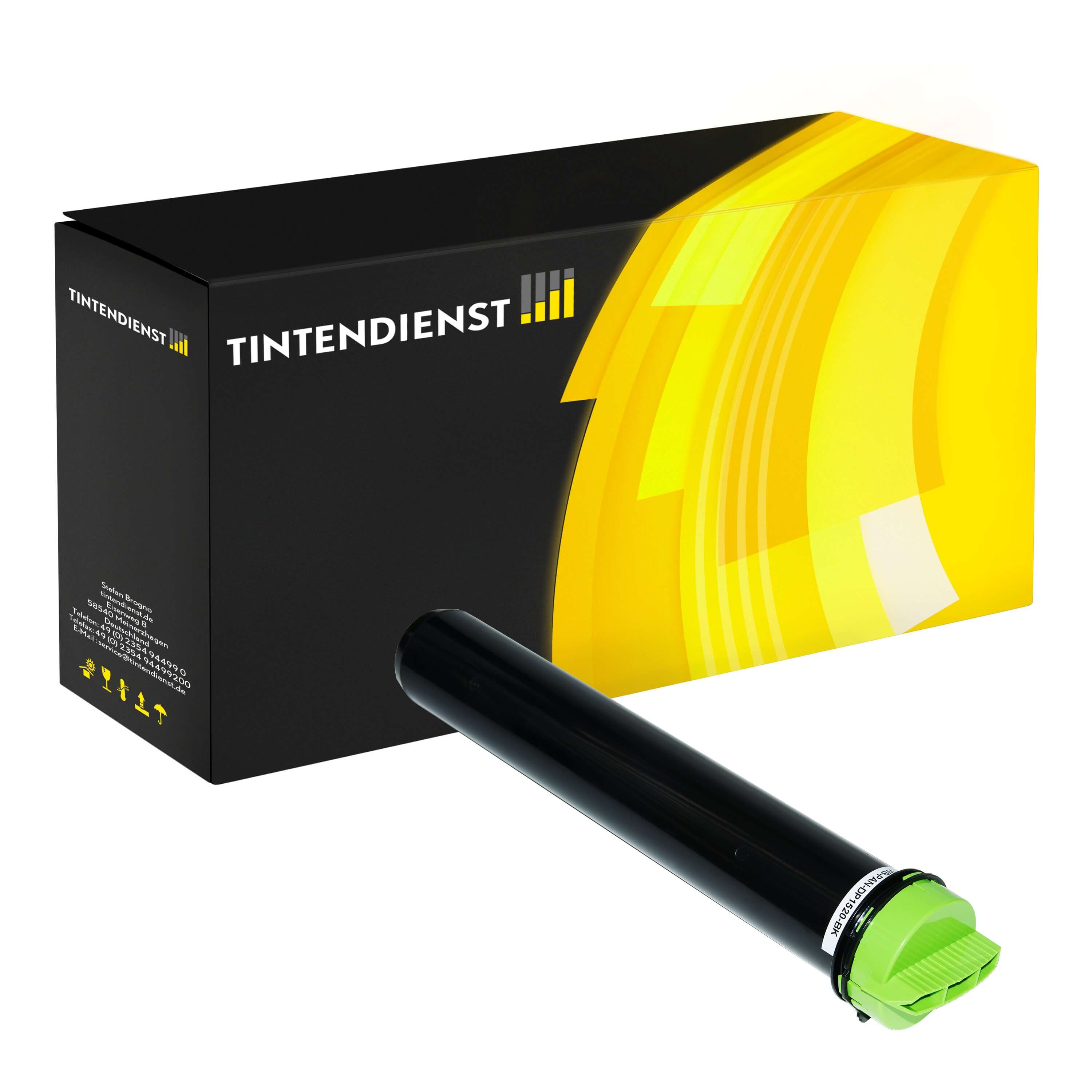 Toner kompatibel zu Panasonic DQ-TU10J, schwarz