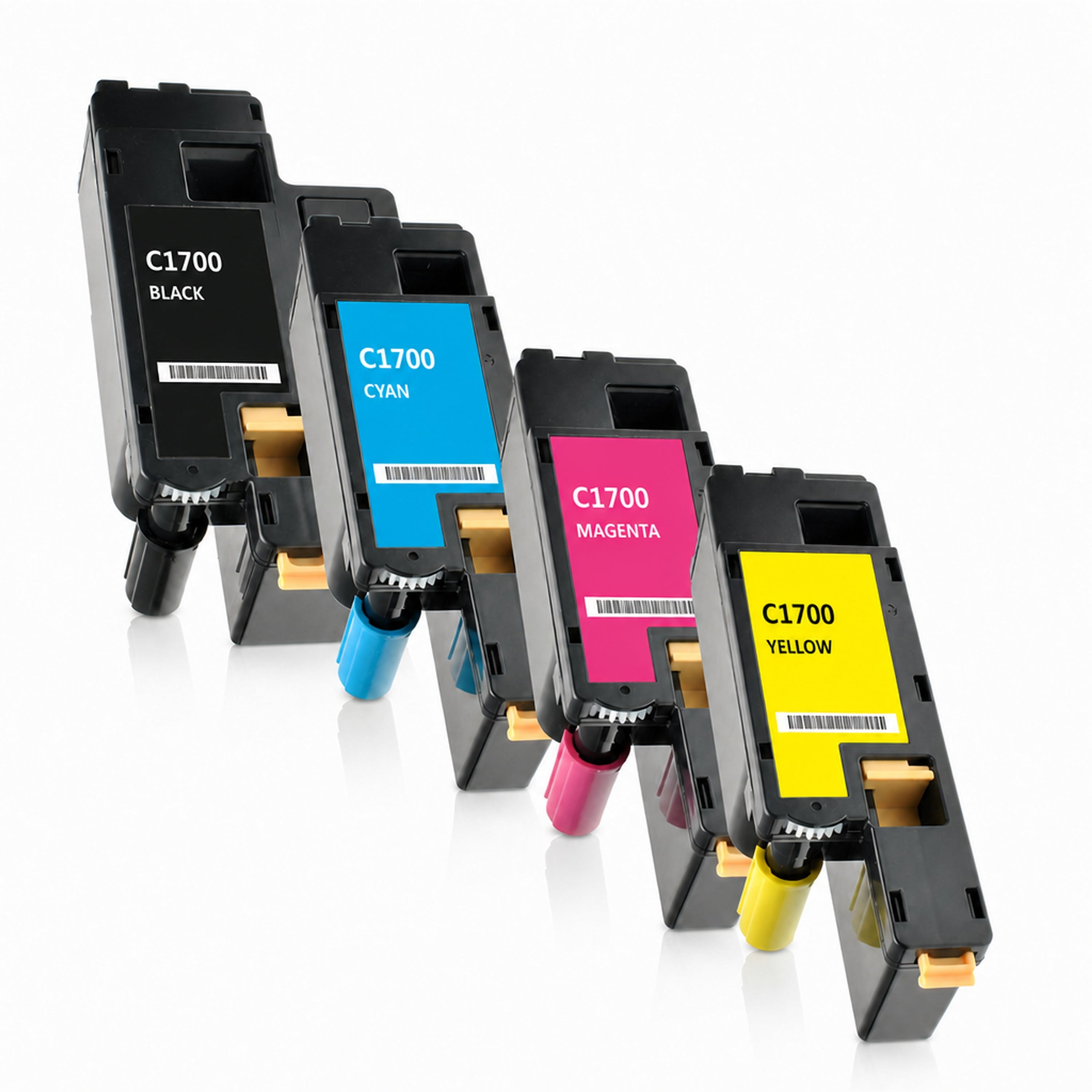 Multipack - Toner ersetzt Epson C13S050614, 4 Toner