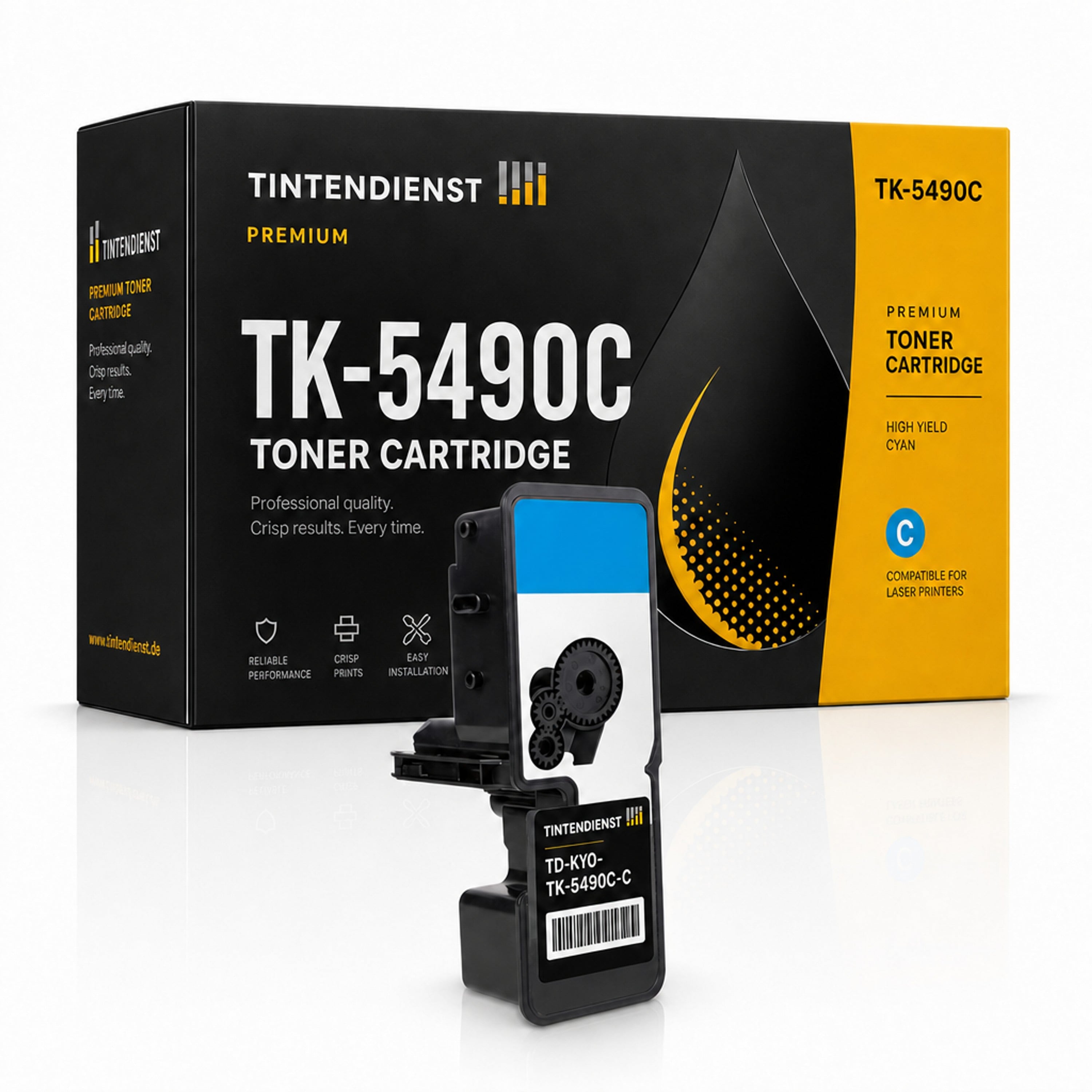 Toner kompatibel zu Kyocera TK-5490C, cyan