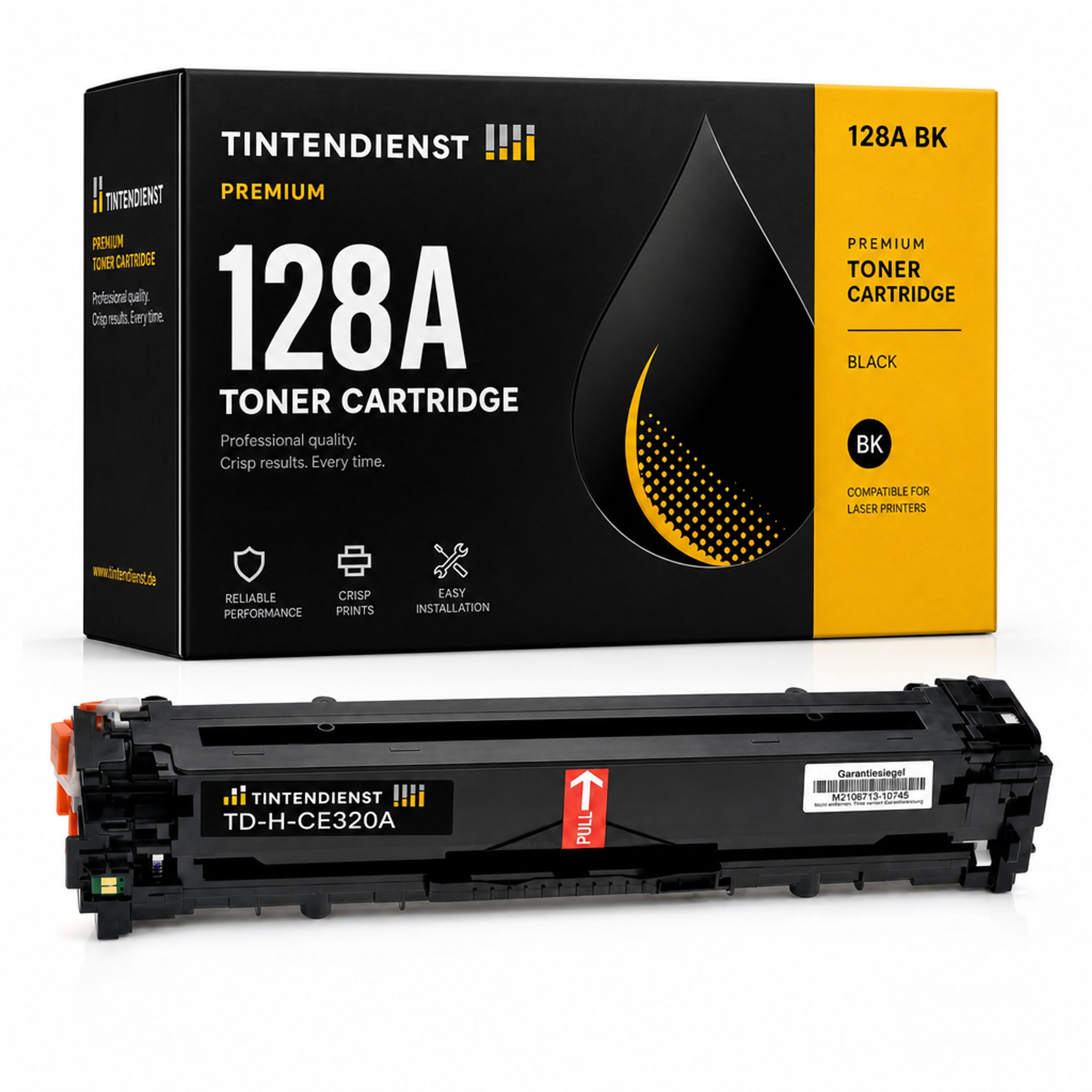 Toner kompatibel zu HP 128A, schwarz