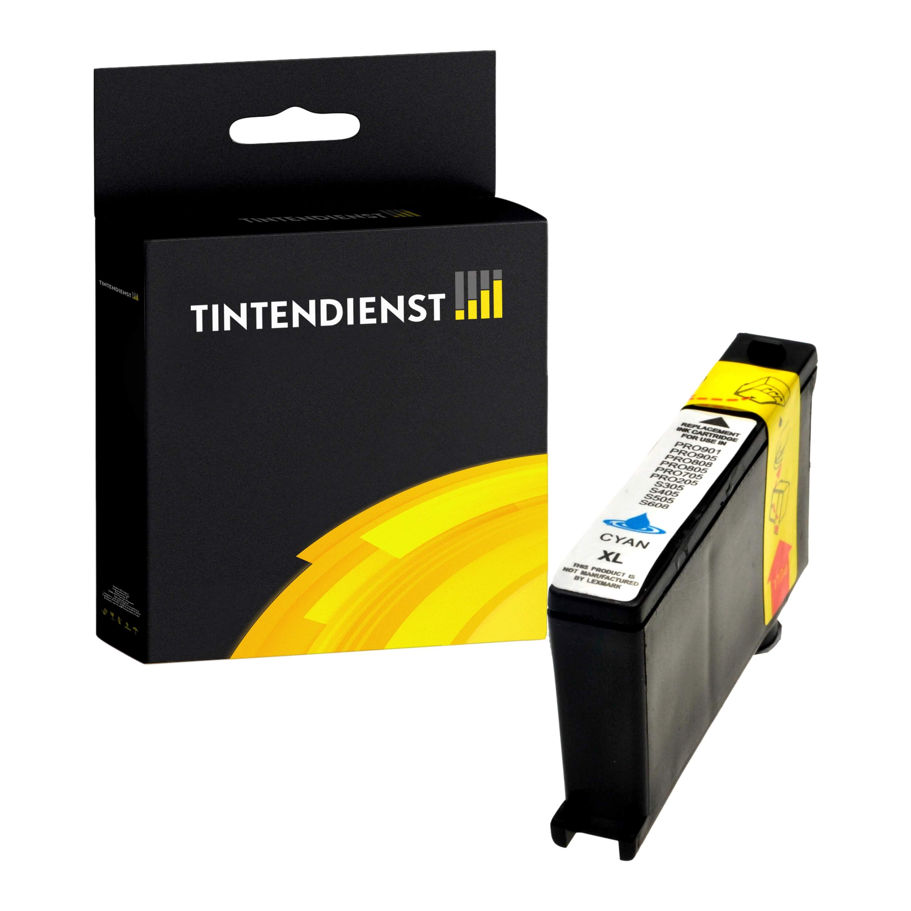 Lexmark 100XLA Druckerpatrone (14N1093E) cyan – Tintendienst kompatibel