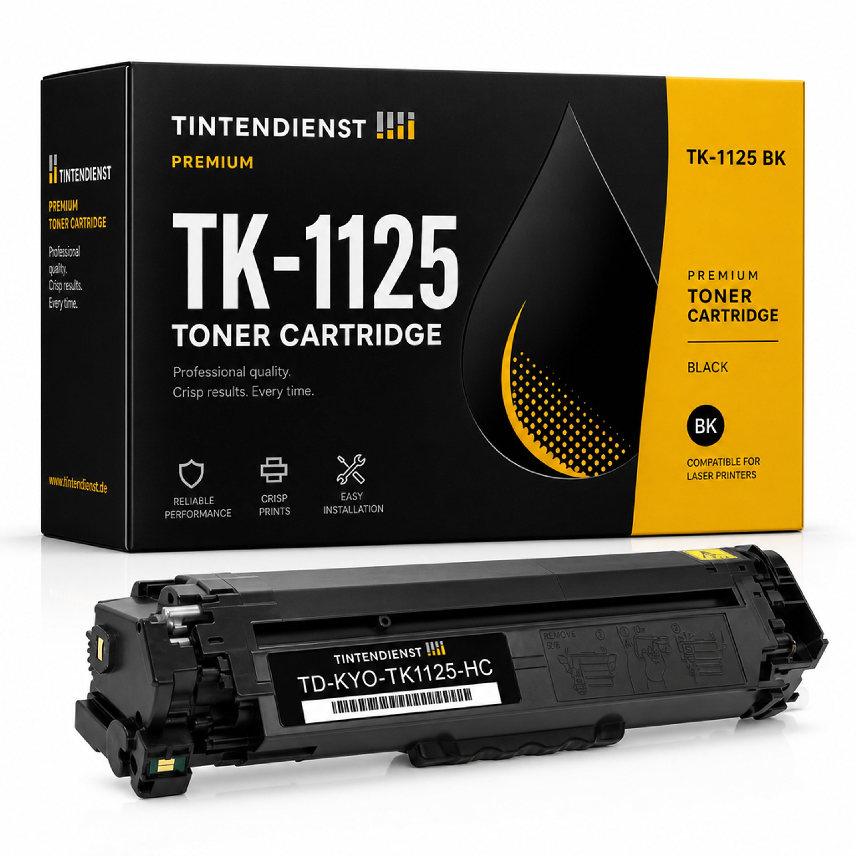 Toner kompatibel zu Kyocera TK-1125, schwarz