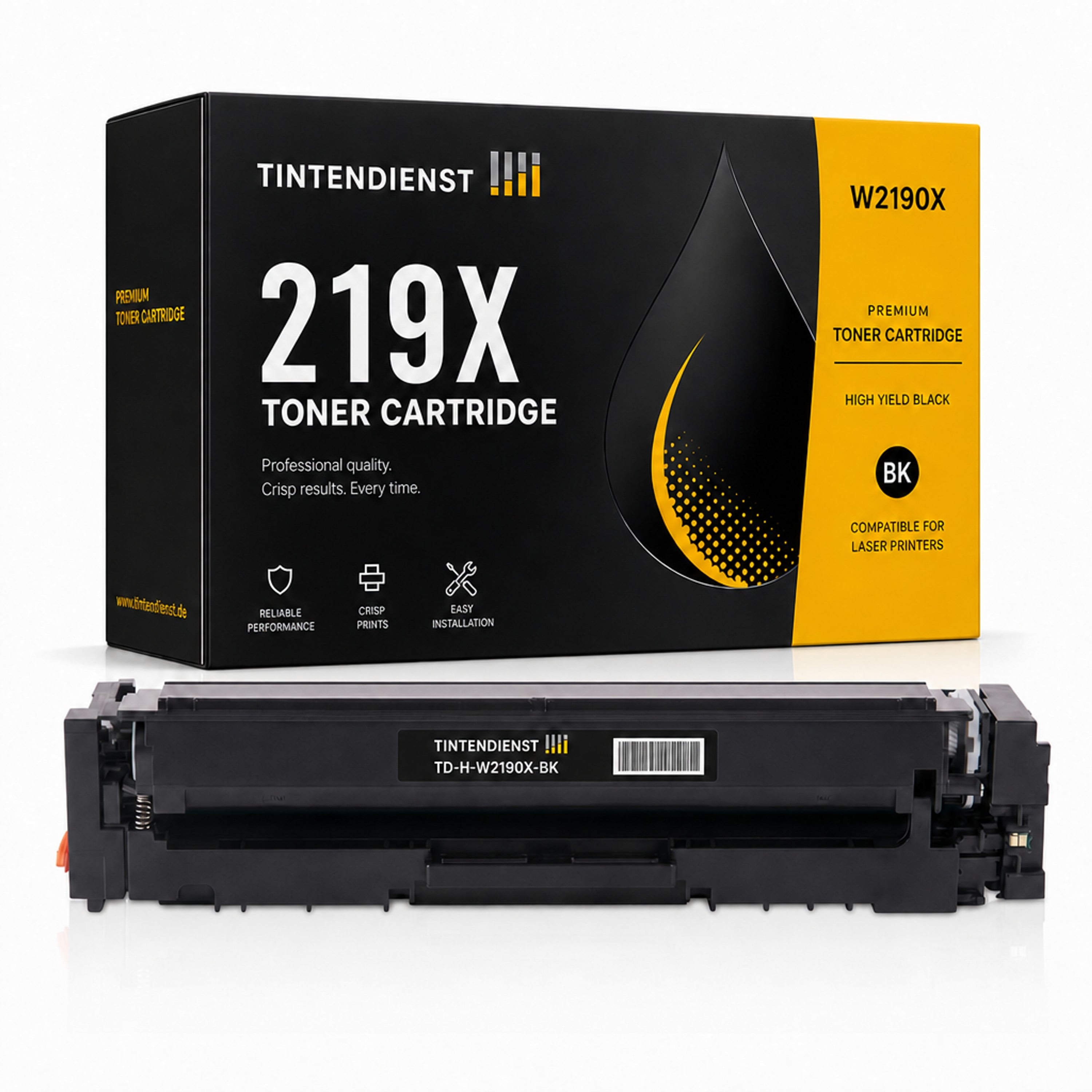 Toner kompatibel zu HP 219X, schwarz