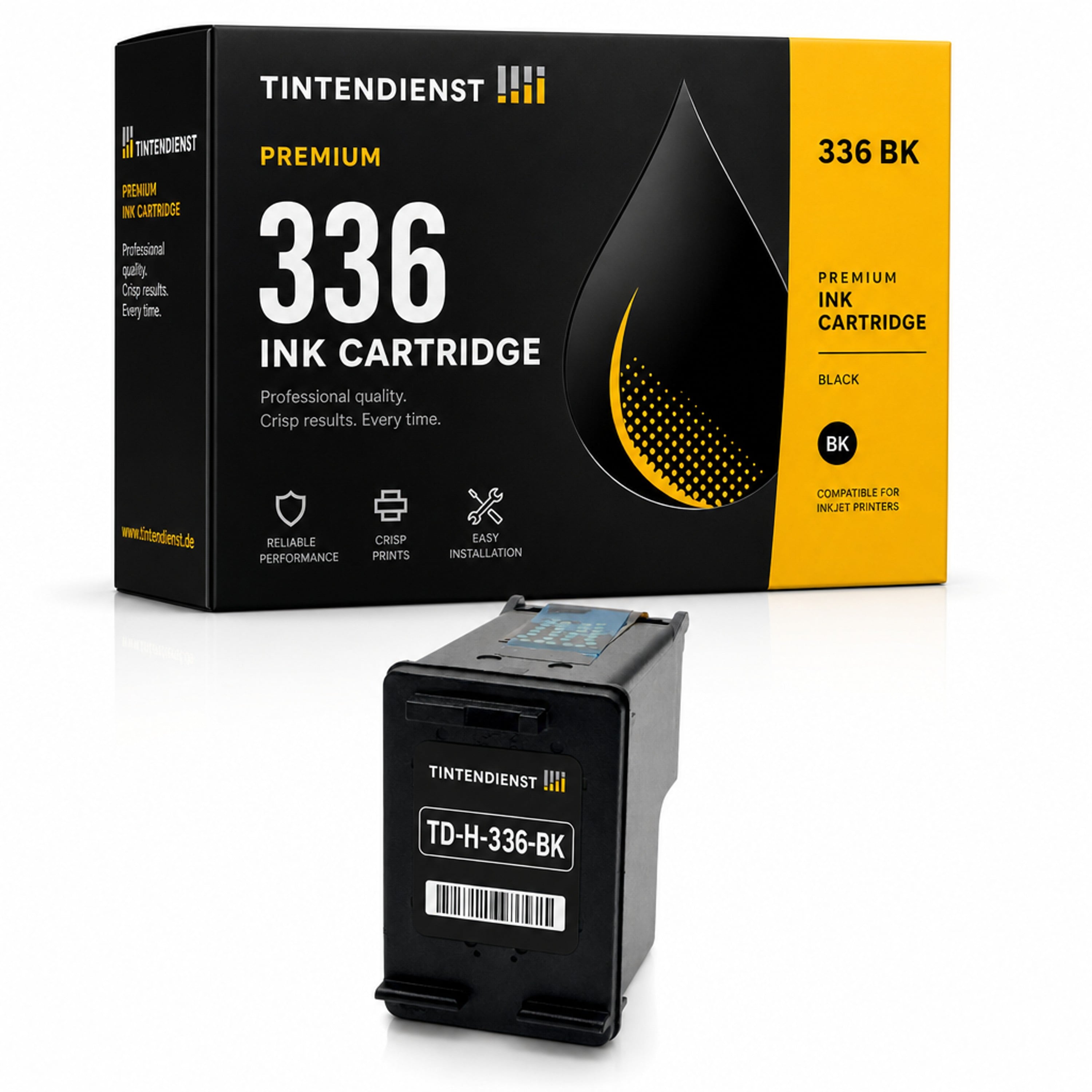 Druckerpatrone kompatibel zu HP 336, schwarz