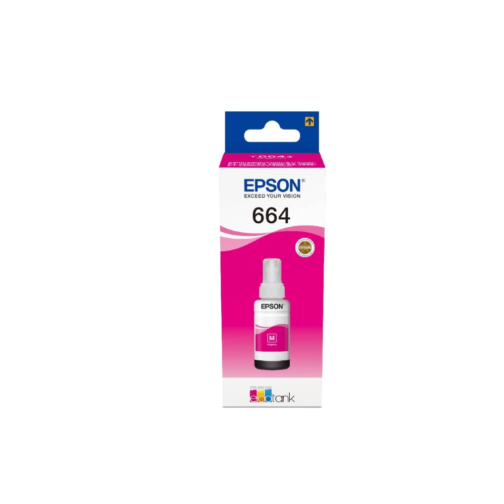 Original Epson Tintenpatrone C13T664340 / 664 Magenta