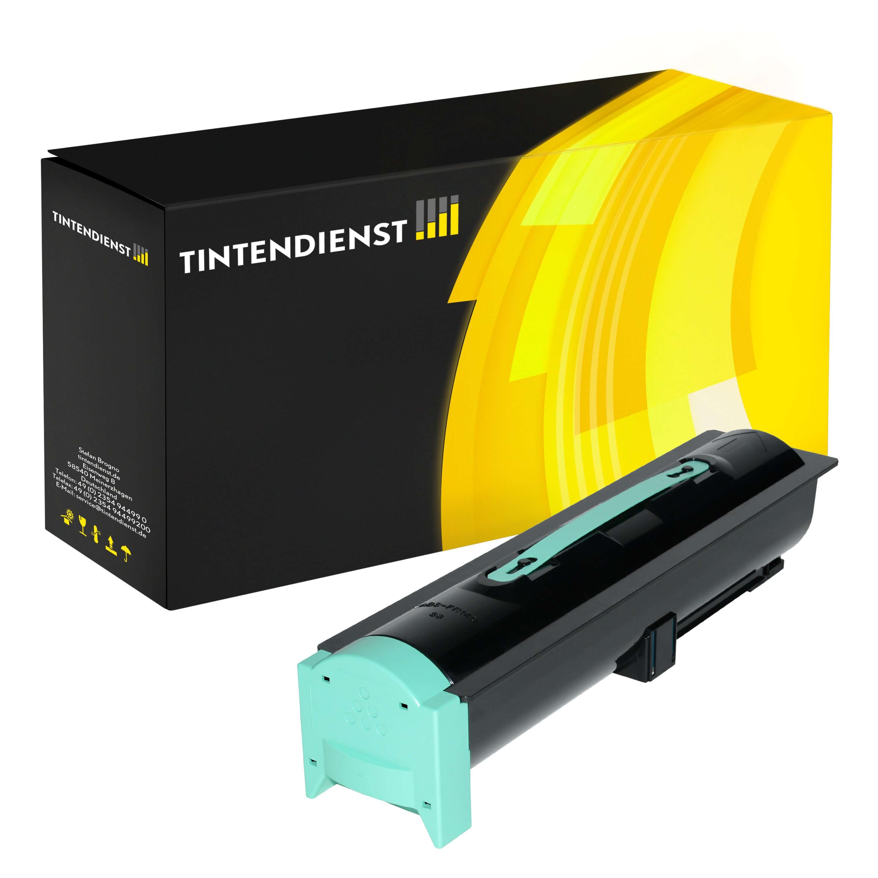 Toner kompatibel zu Lexmark X860H21G, schwarz