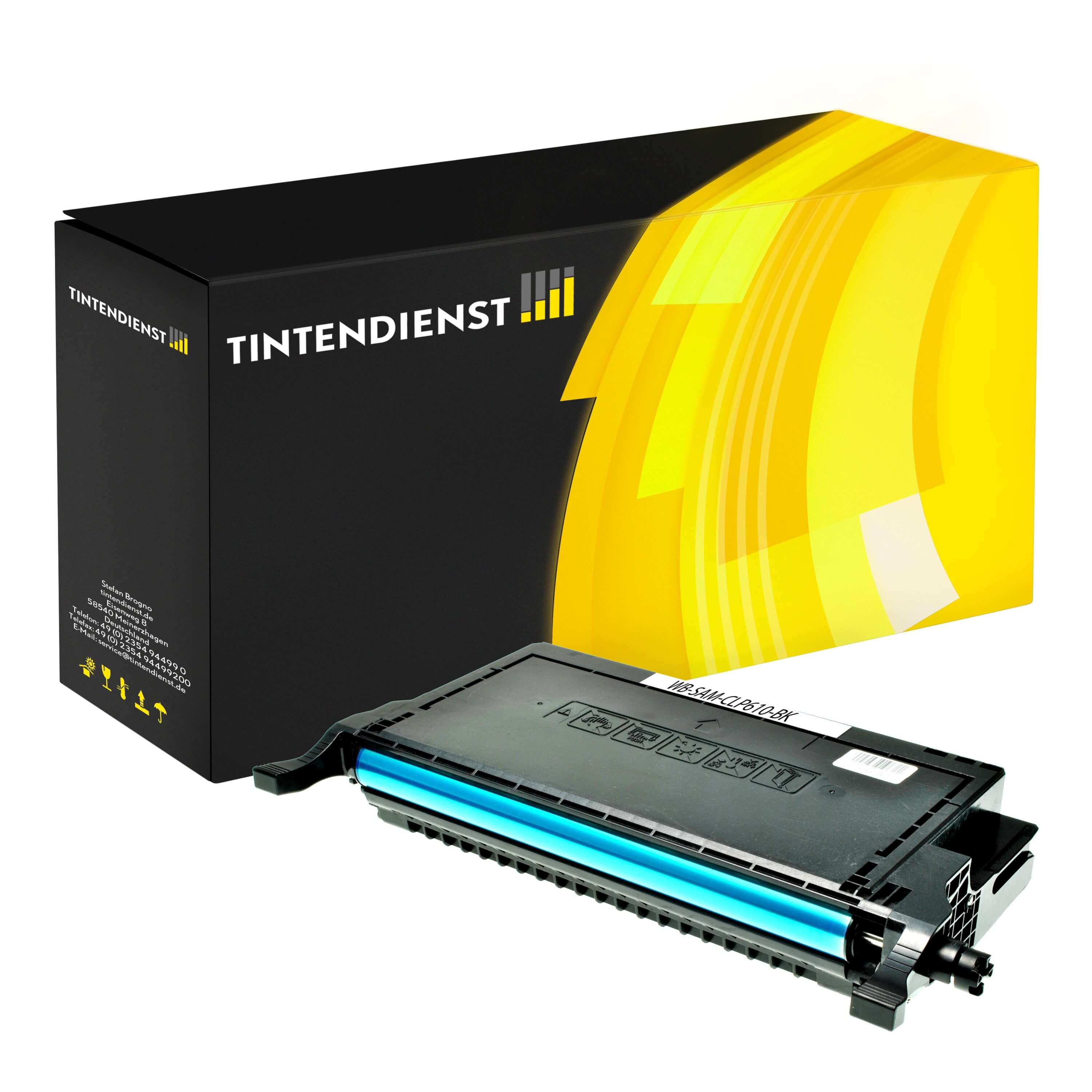 Tintendienst Toner Samsung CLP610 CLP660 HC CLP-K660B bk