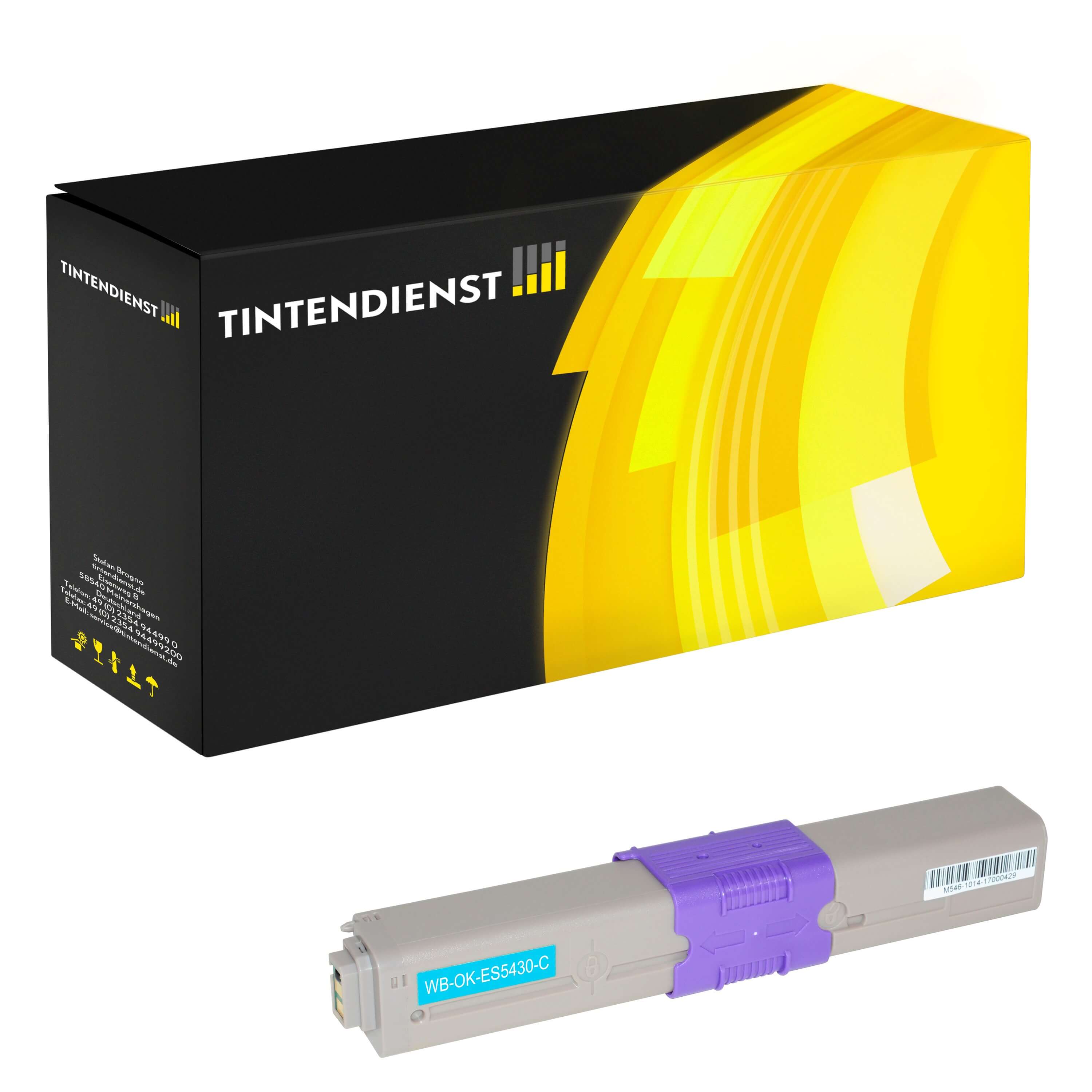 Toner kompatibel zu OKI 44469742, cyan