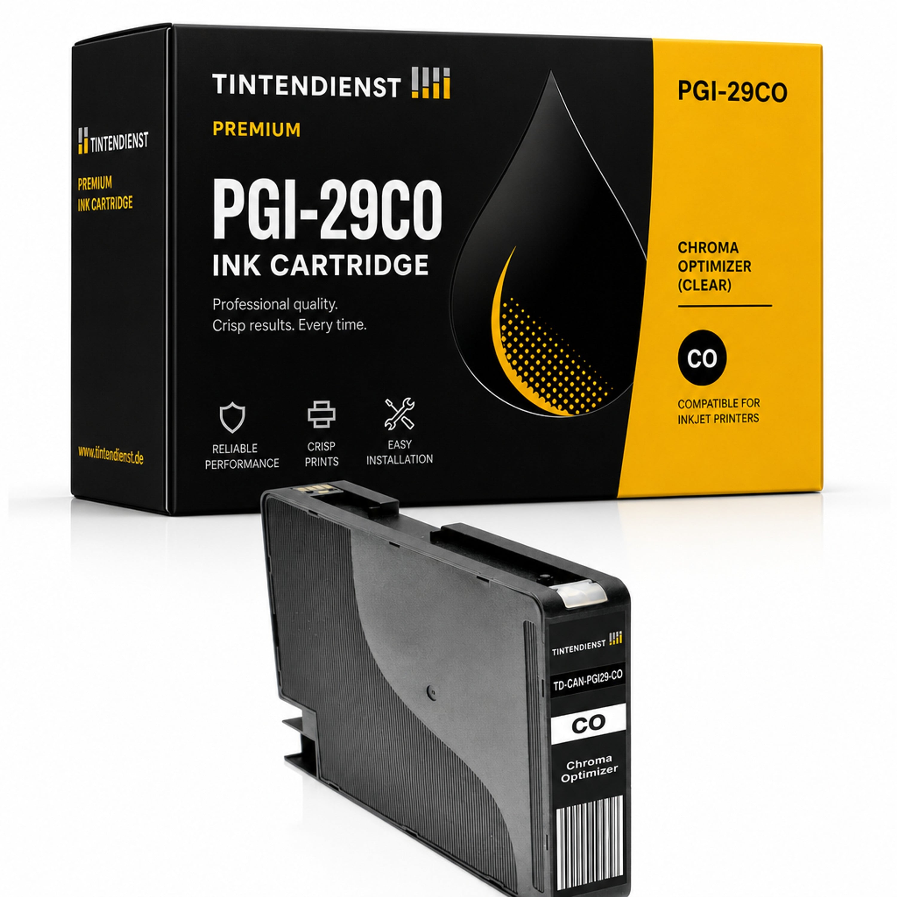Druckerpatrone kompatibel zu Canon PGI-29CO, chrom optimierer