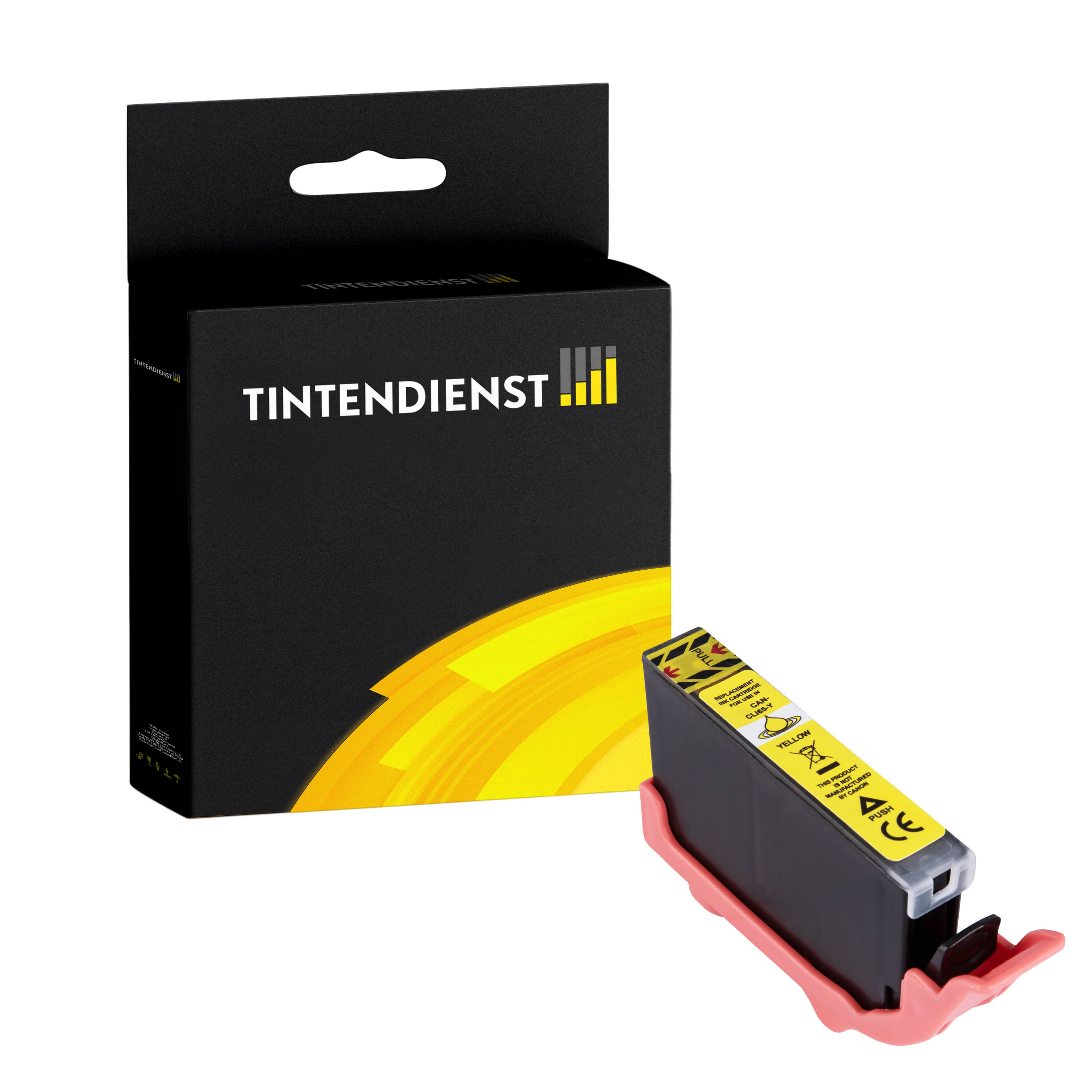 Tintendienst kompatibel für Canon Tintenpatrone 4218C001 / CLI-65y Gelb