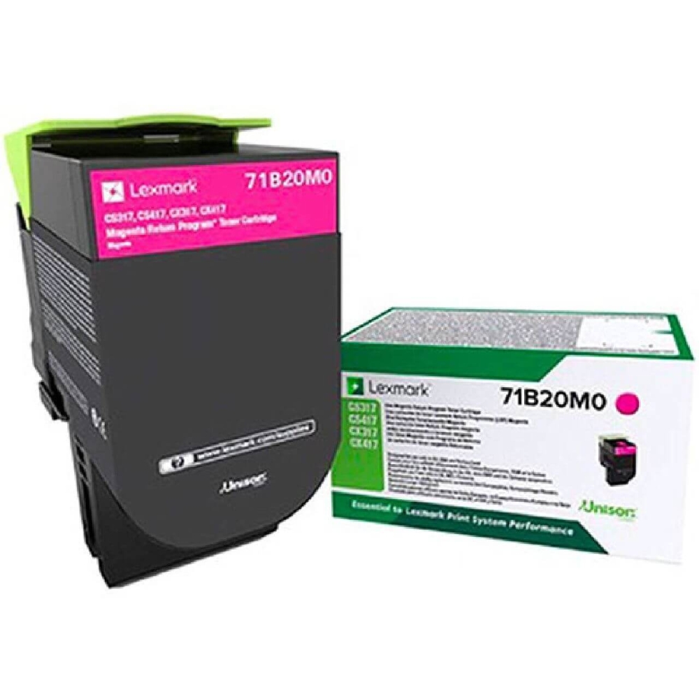 Original Lexmark Toner 71B20M0 Magenta