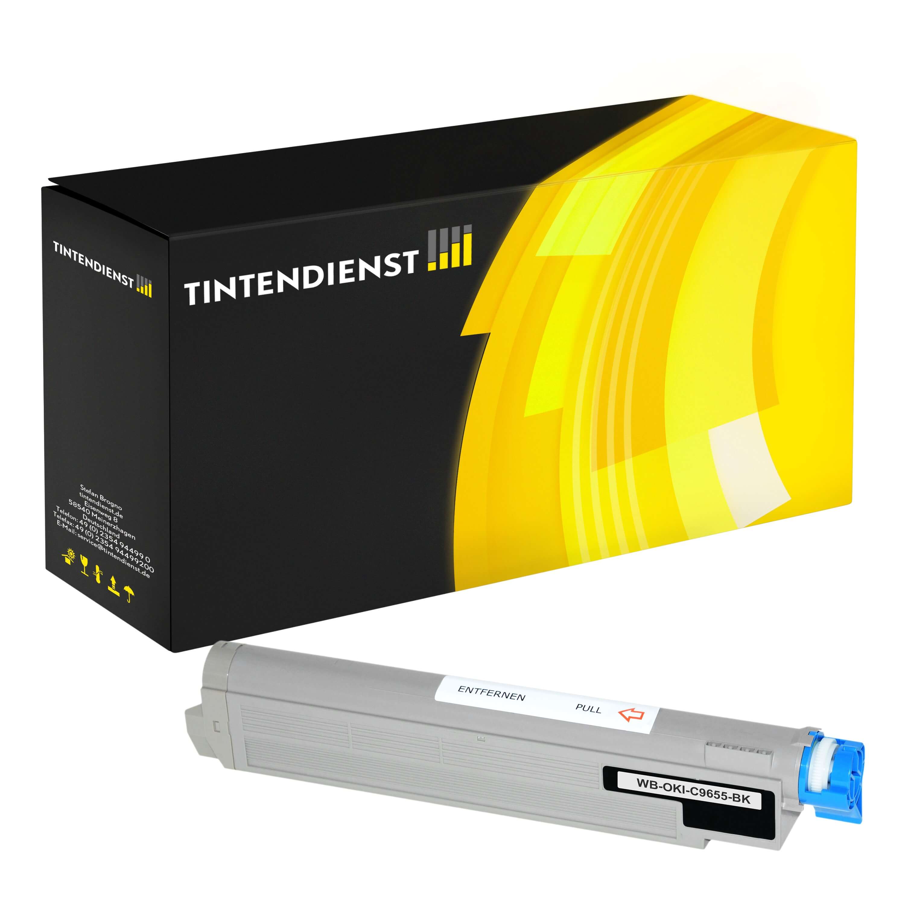 Tintendienst Toner OKI C9655 43837132 bk
