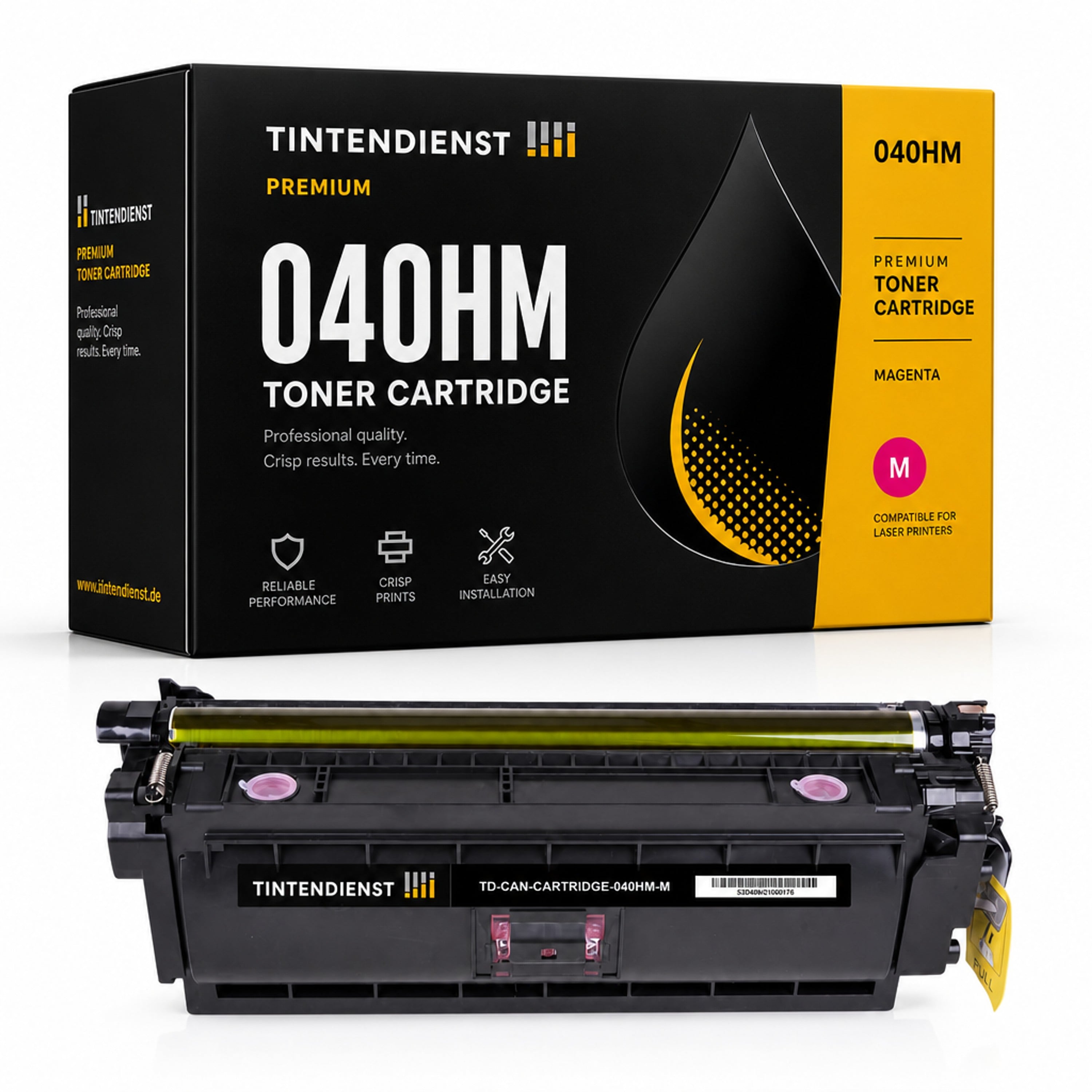 Toner kompatibel zu Canon 040HM, magenta