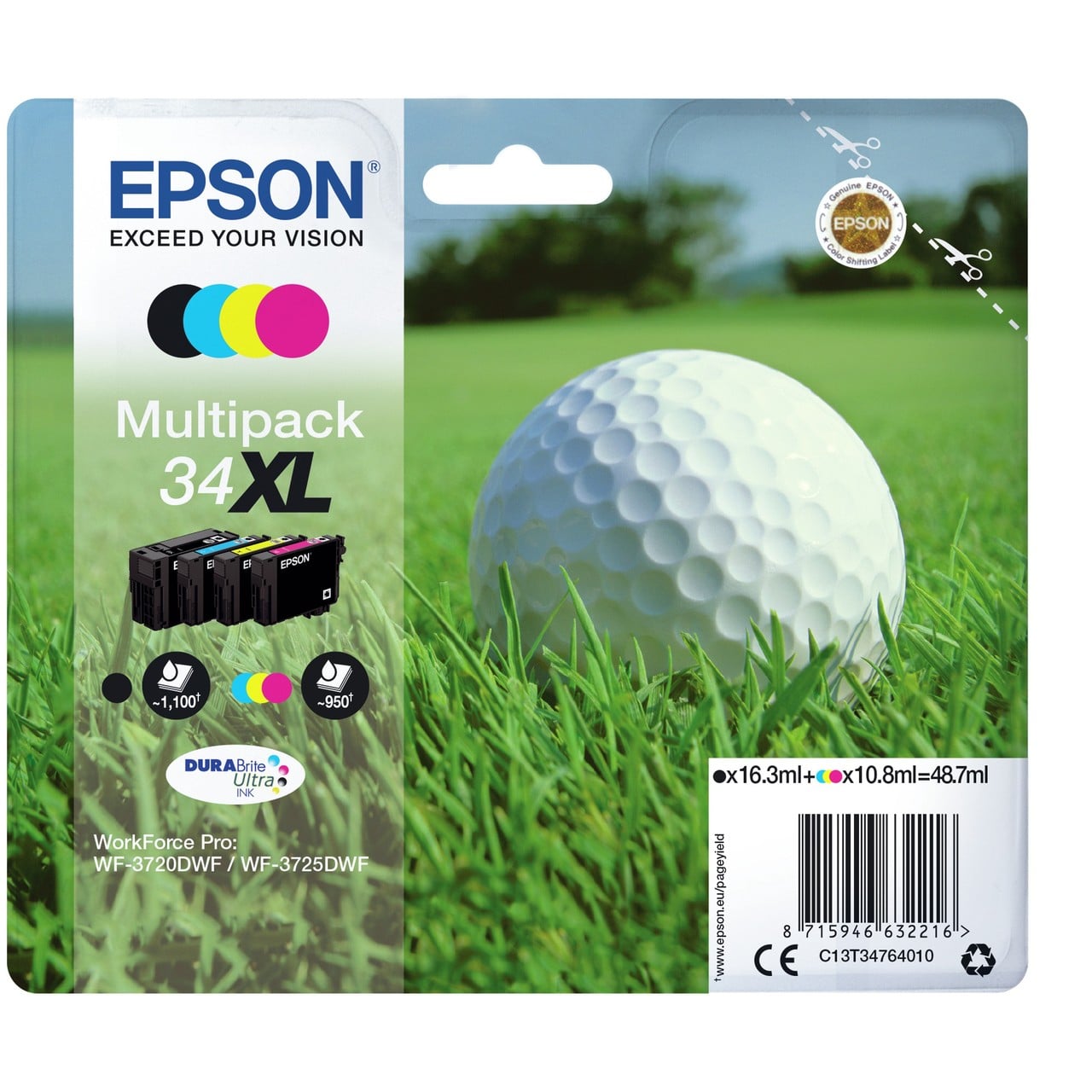 Original Multipack Epson C13T34764010