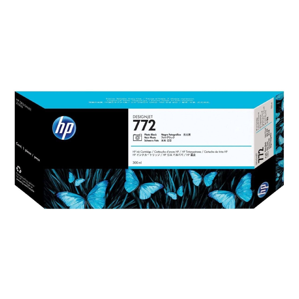 Original HP Tintenpatrone CN633A / 772 Foto Schwarz