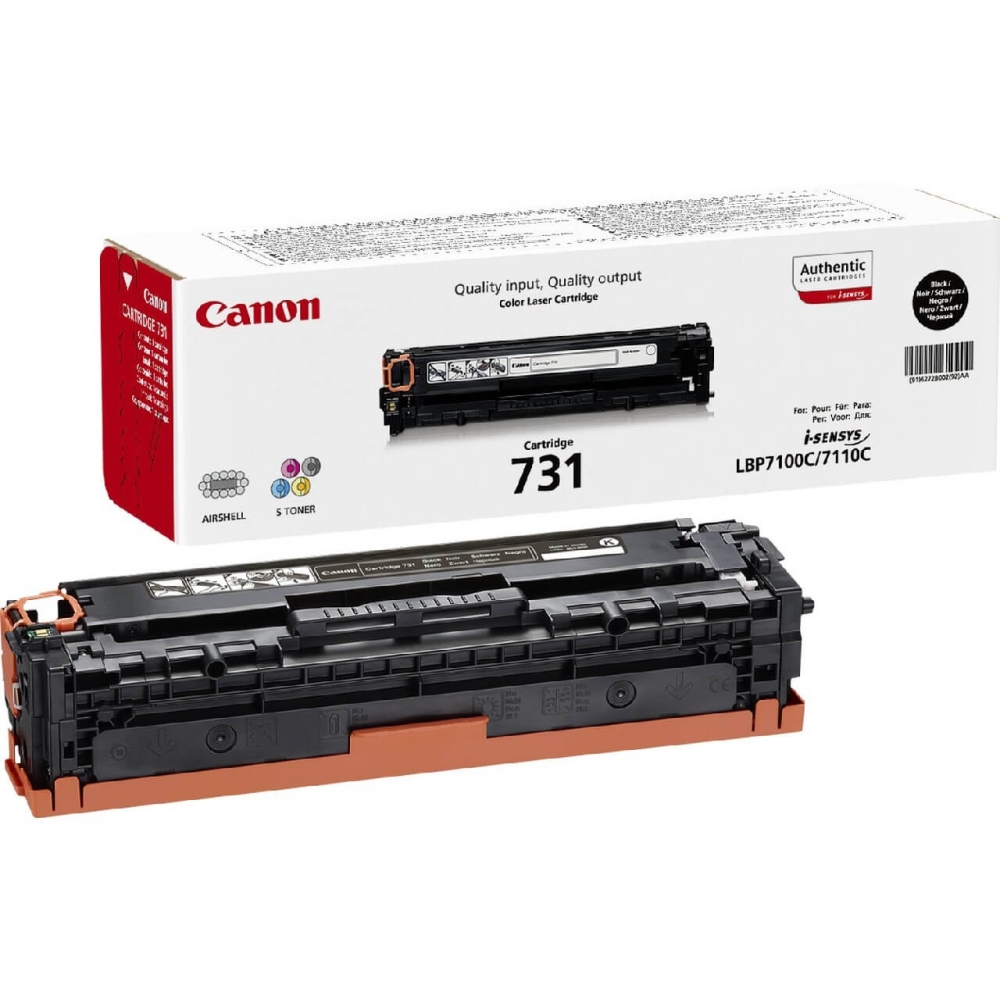 Original Toner für Canon 731BK 6272B002