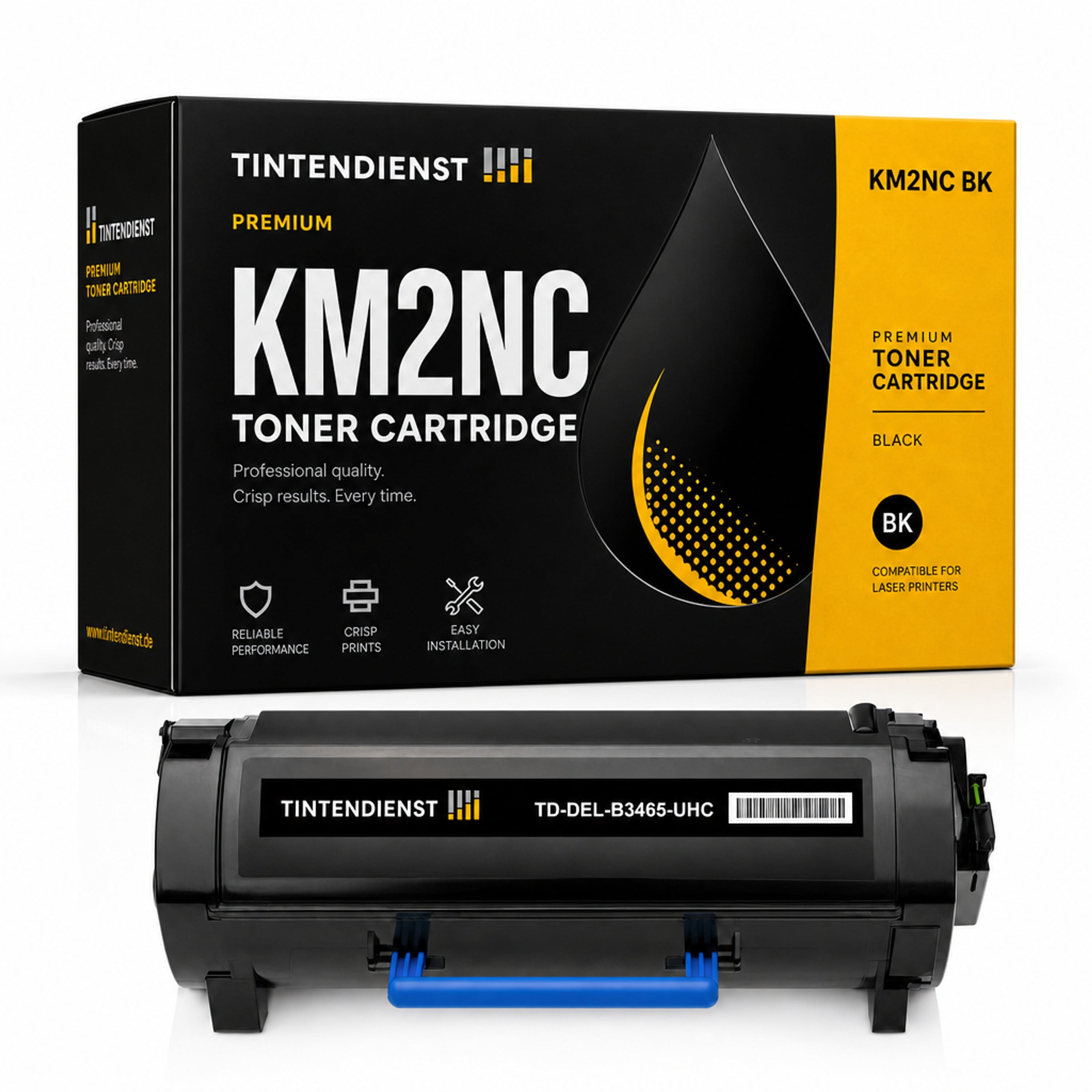 Toner kompatibel zu Dell KM2NC, schwarz