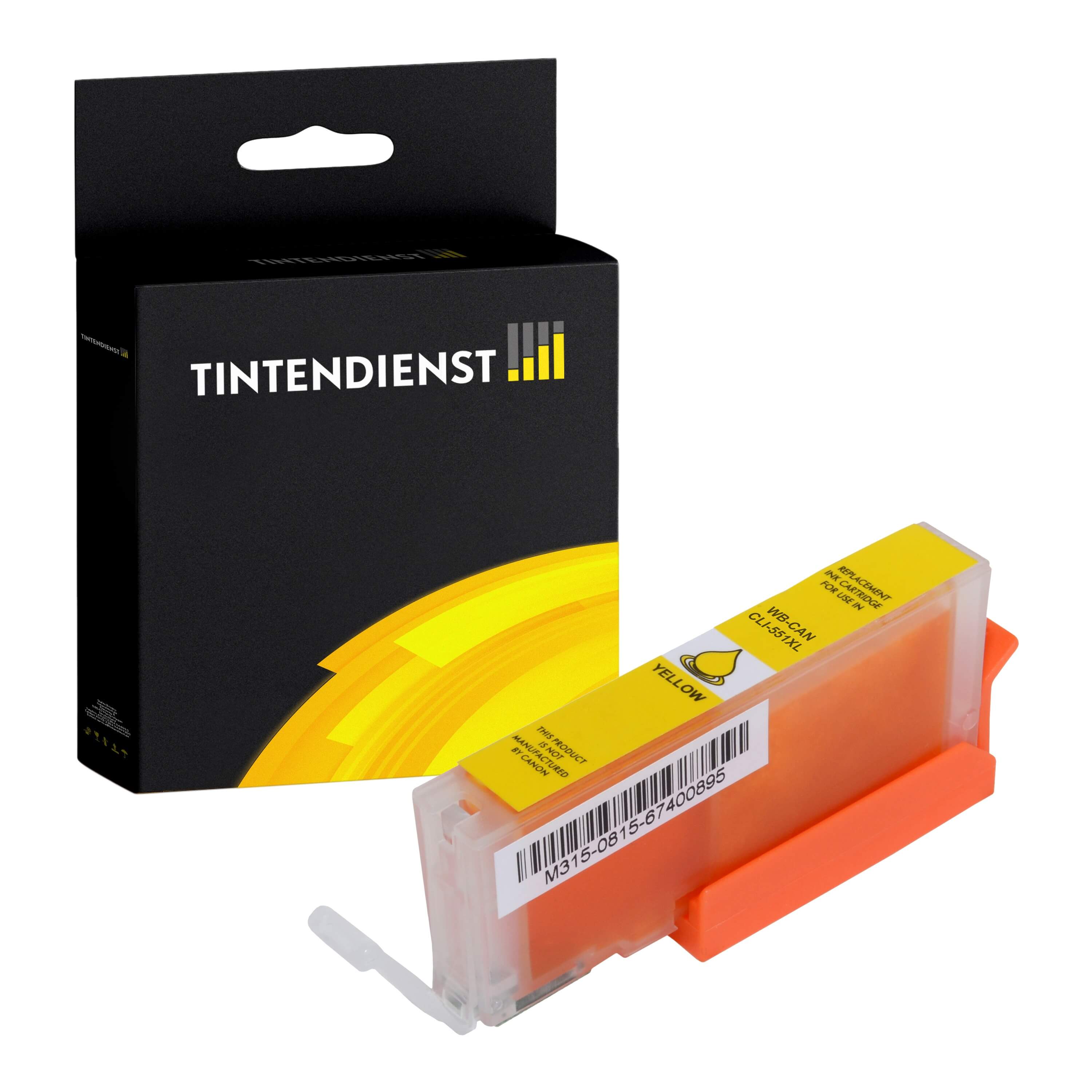 Canon CLI-571YXL Druckerpatrone (0334C001) gelb – Tintendienst kompatibel