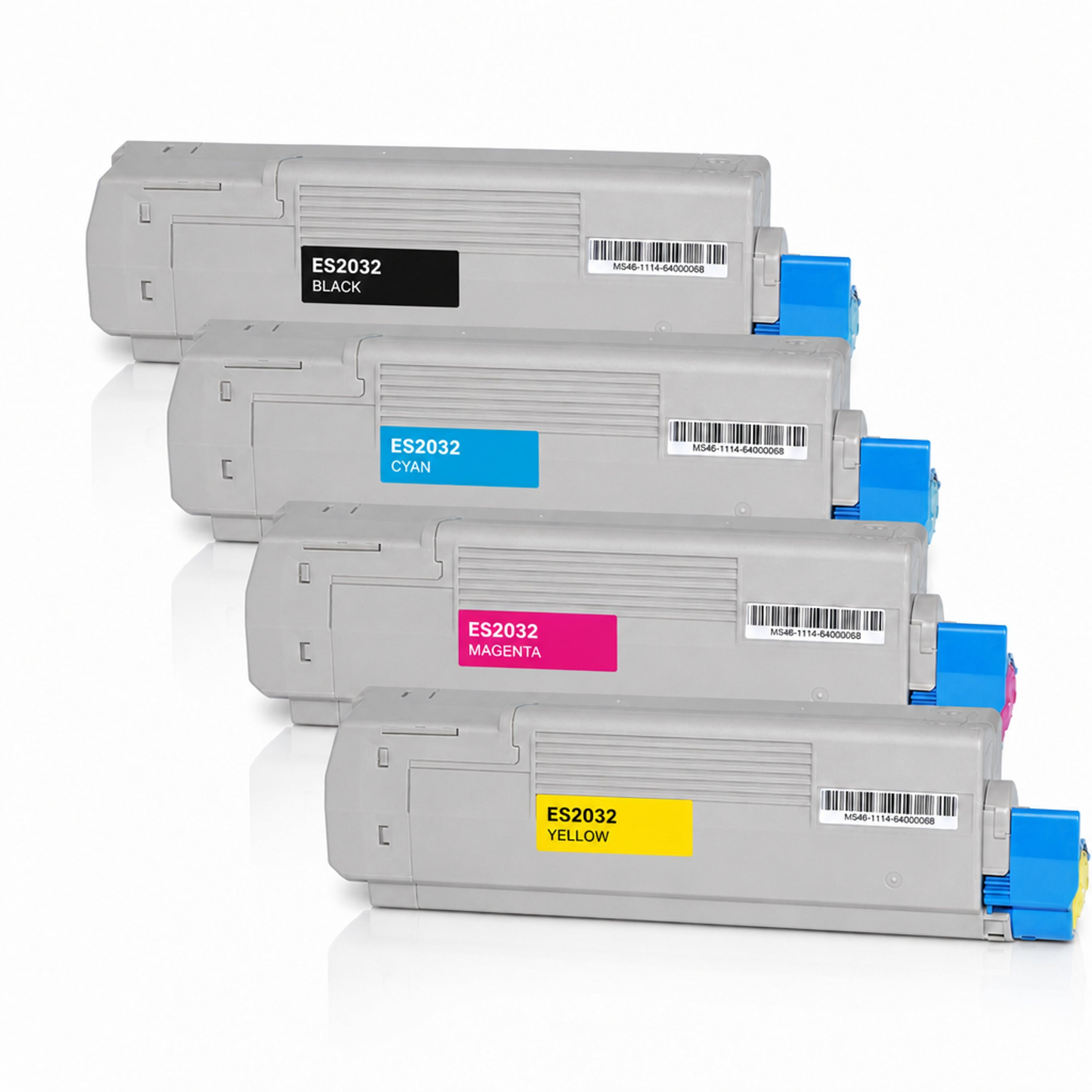 Multipack - Toner ersetzt OKI 43324432, 4 Toner