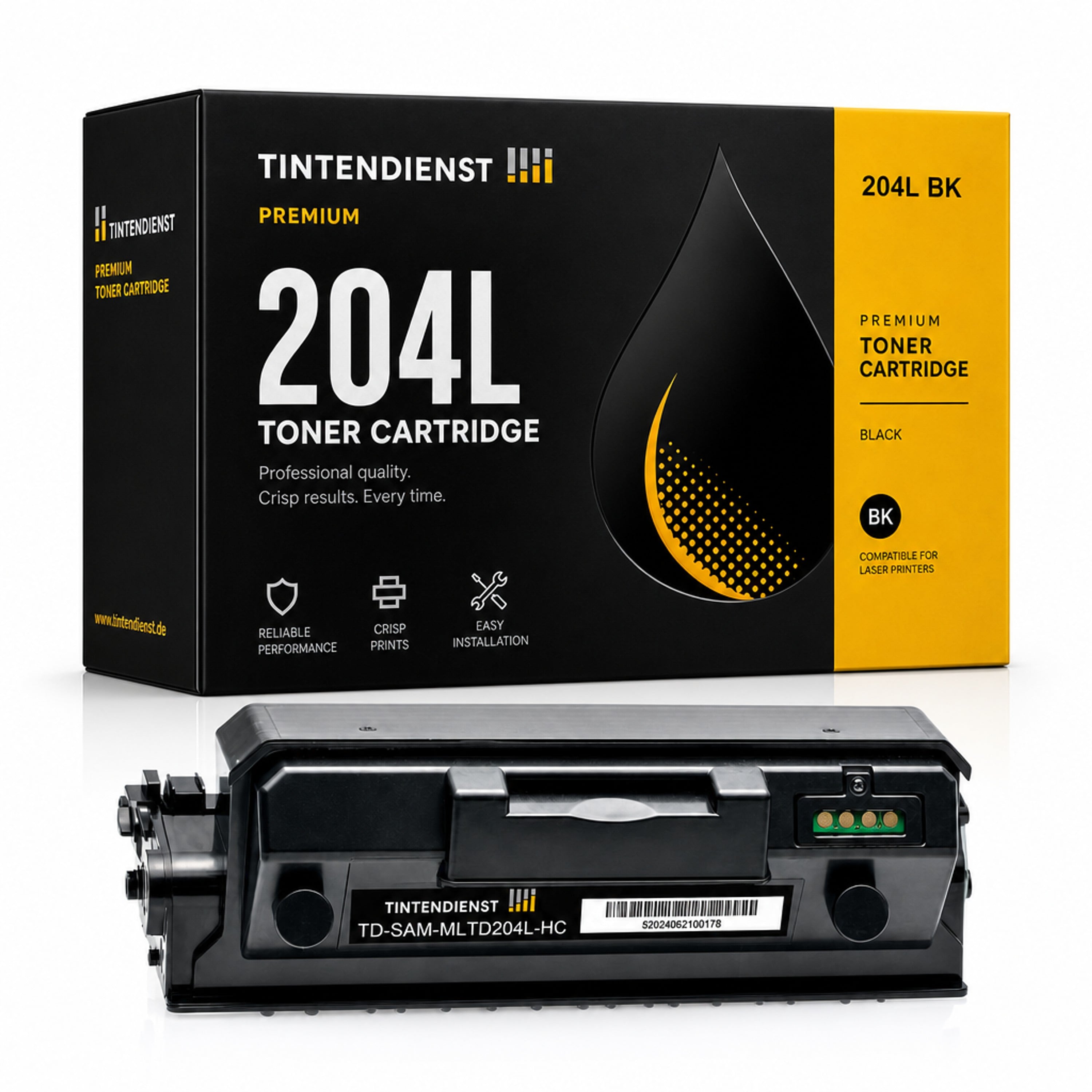 Toner kompatibel zu Samsung 204L, schwarz
