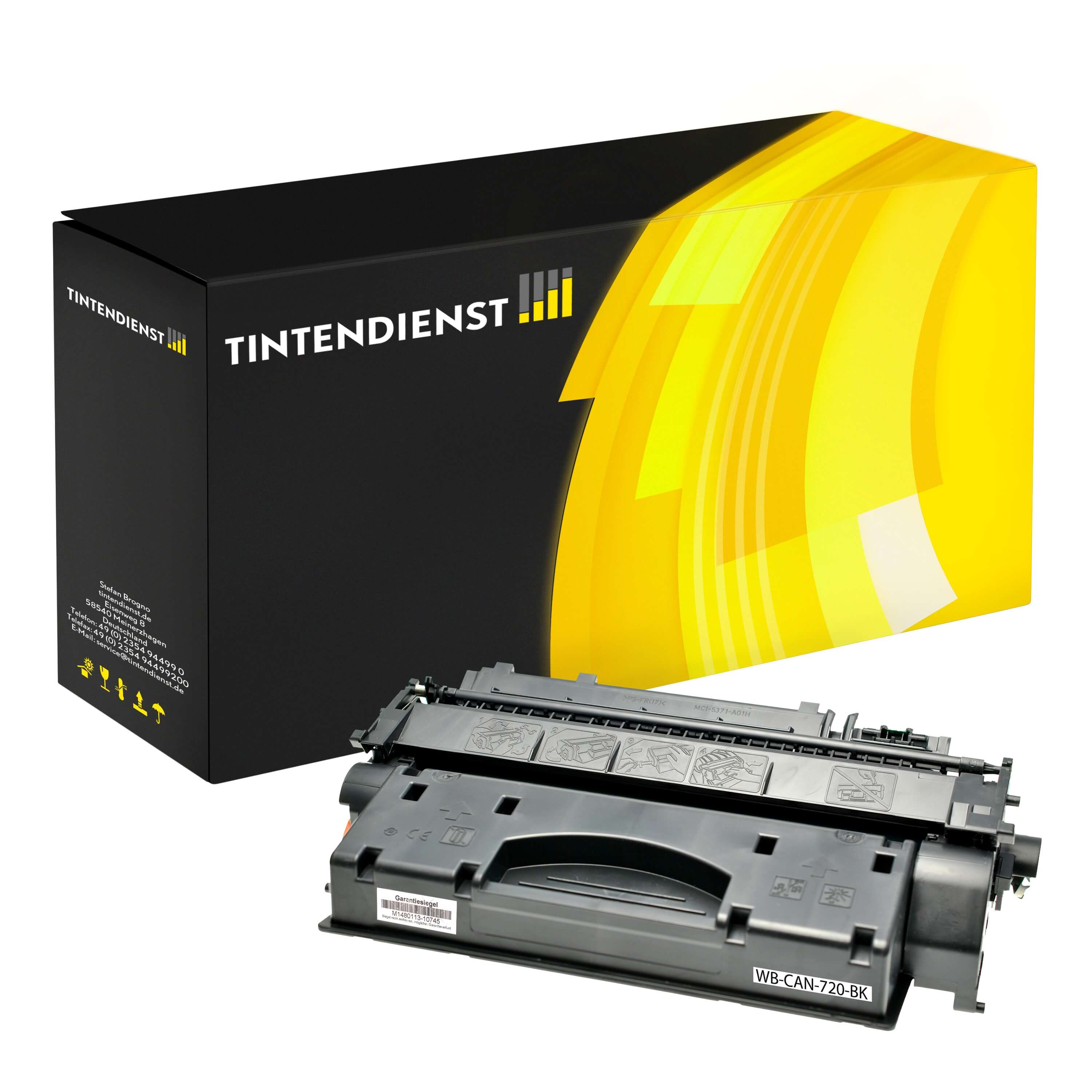 Toner kompatibel zu Canon 720, schwarz