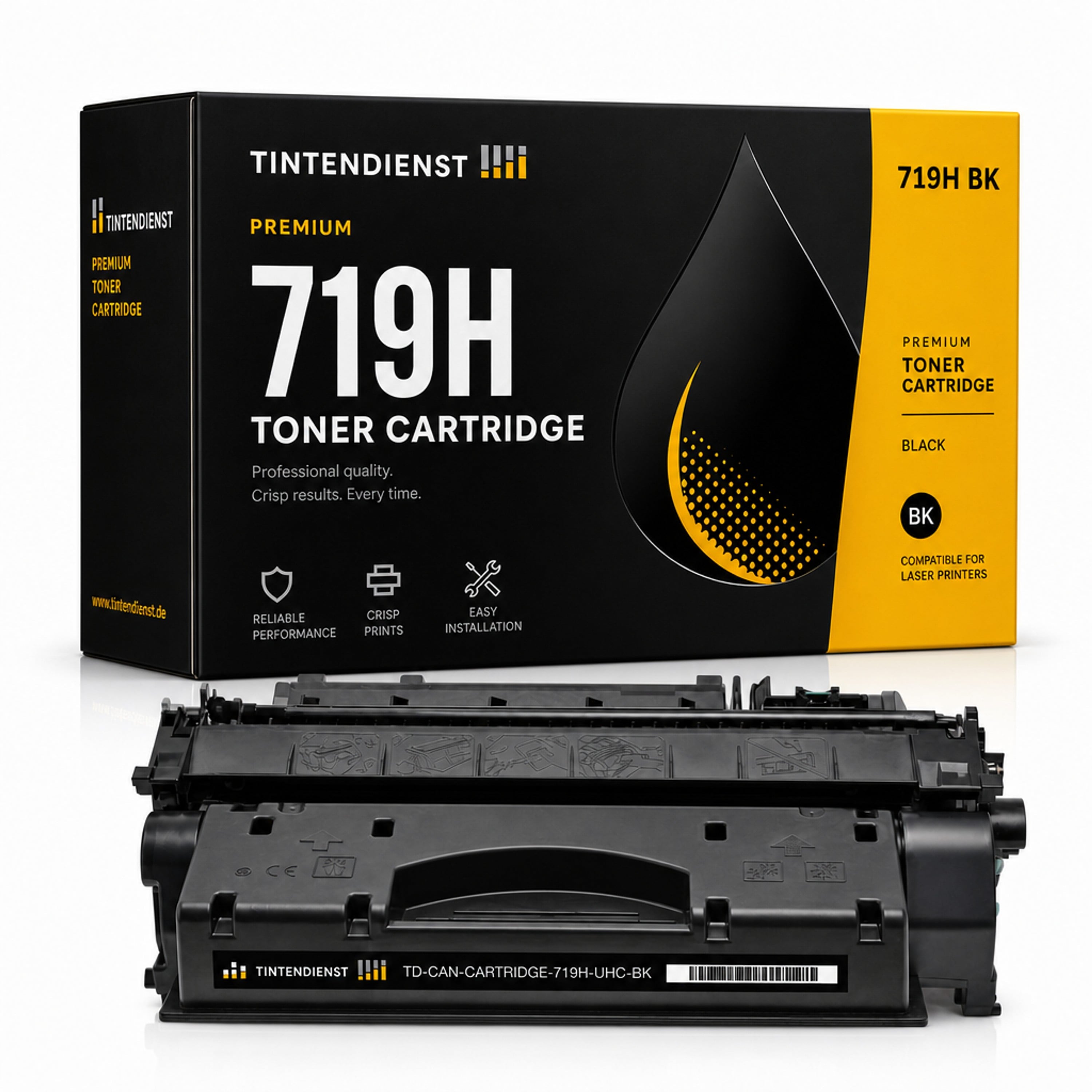 Toner kompatibel zu Canon 719H XXL, schwarz